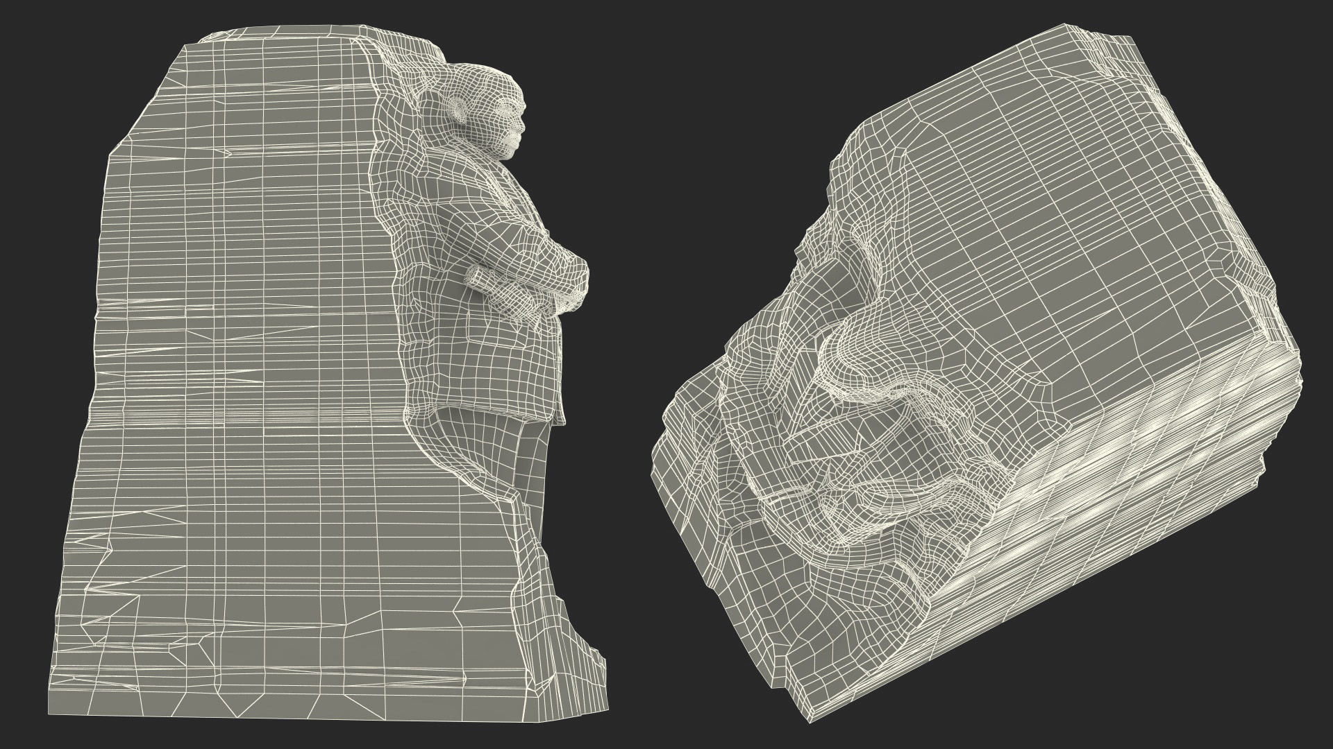 3D model Martin Luther King Jr Memorial