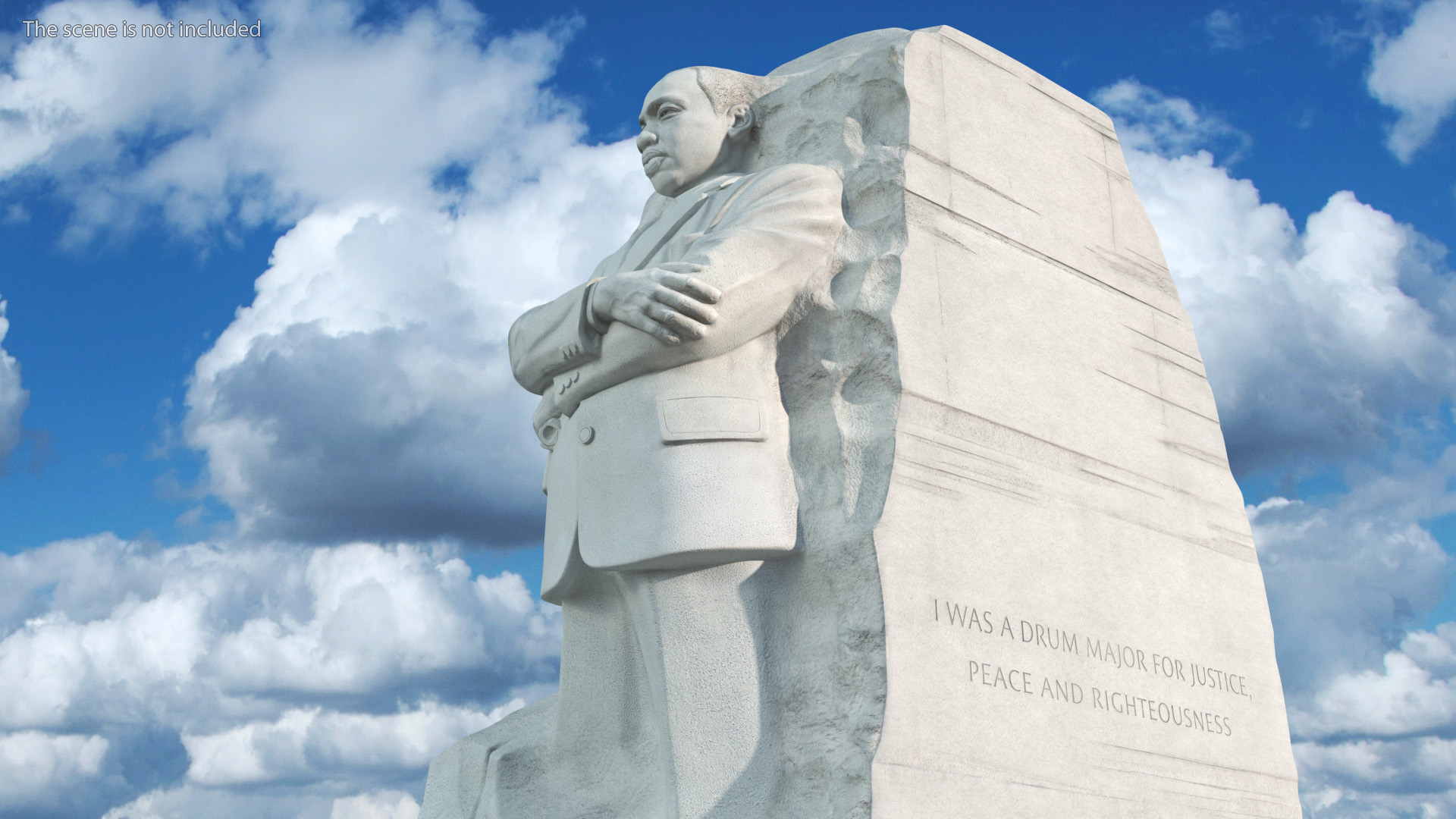 3D model Martin Luther King Jr Memorial