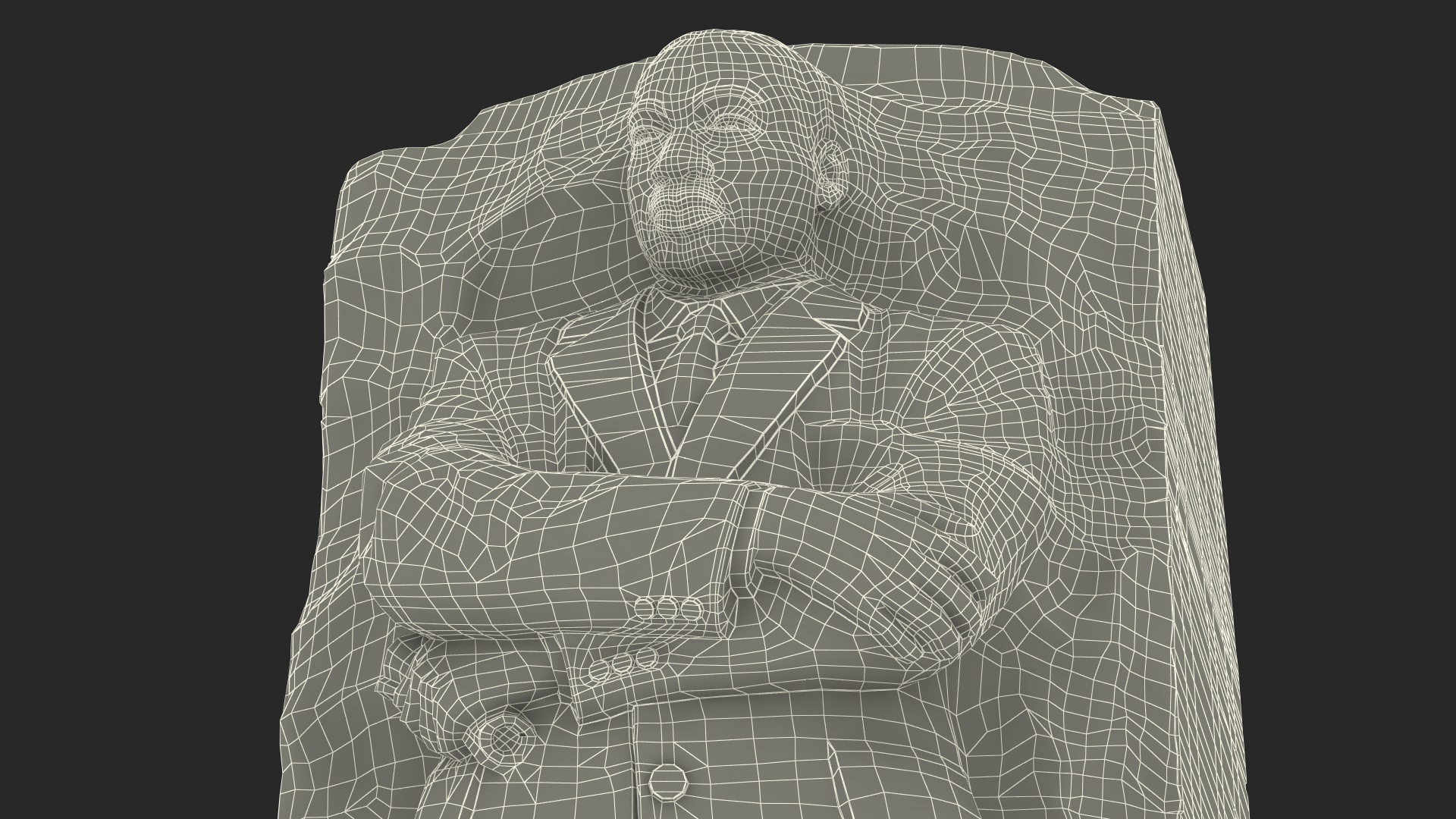 3D model Martin Luther King Jr Memorial