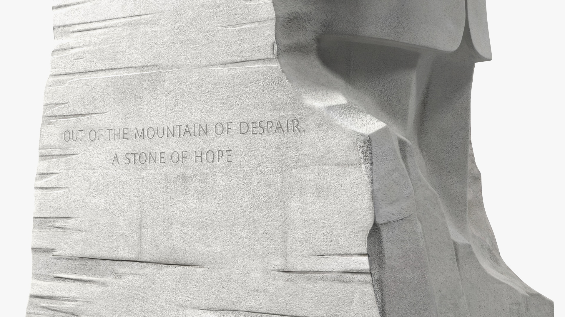 3D model Martin Luther King Jr Memorial