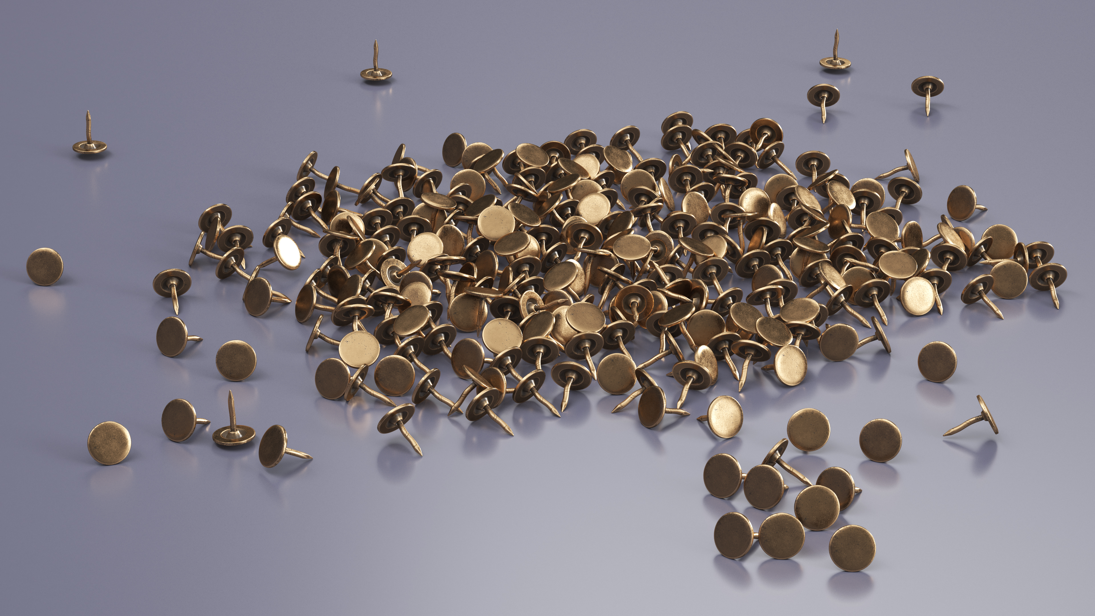 Furniture Nails Old 3D model