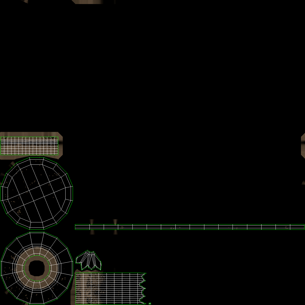 Furniture Nails Old 3D model