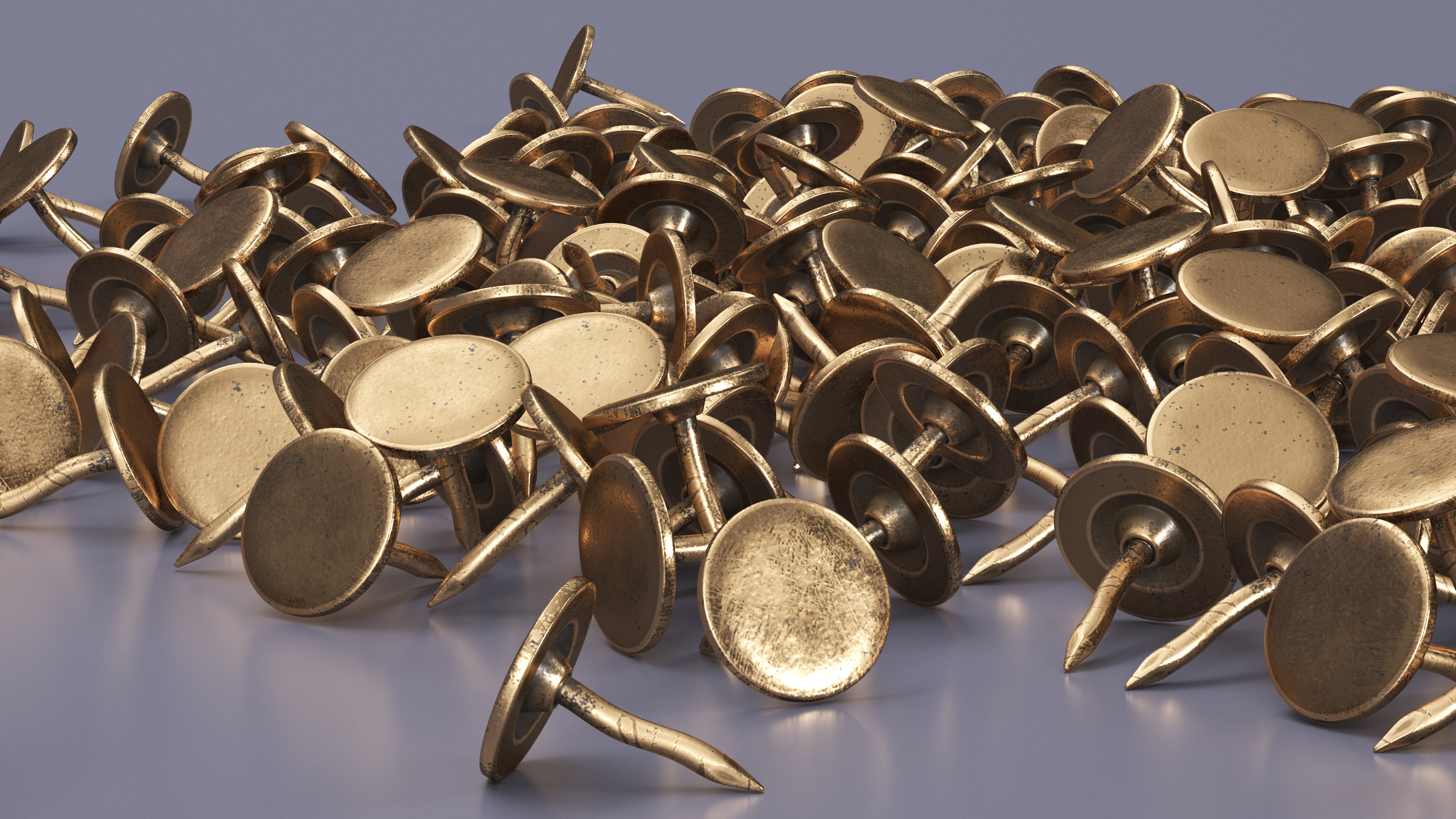 Furniture Nails Old 3D model