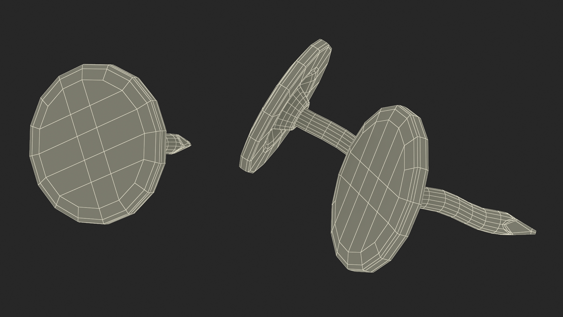 Furniture Nails Old 3D model