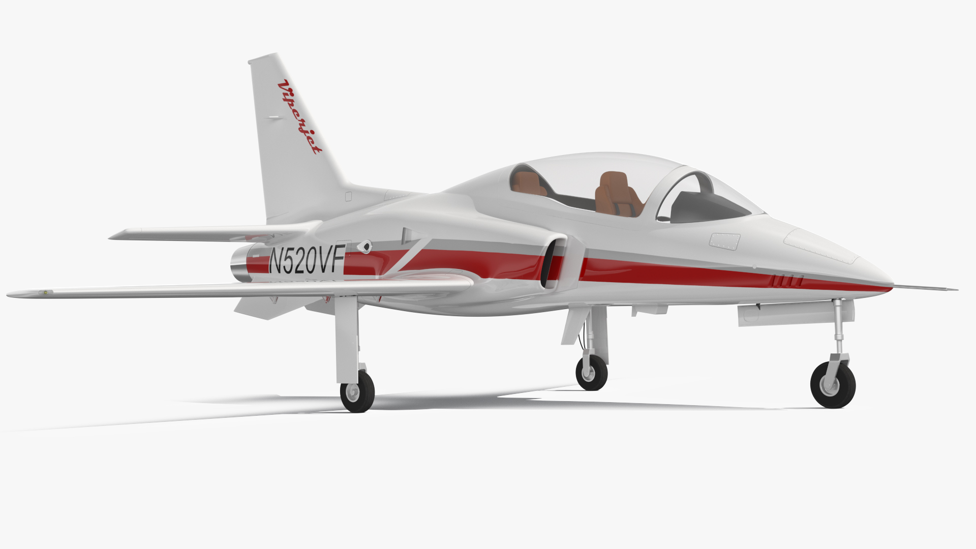 3D Private Jet ViperJet Rigged for Maya