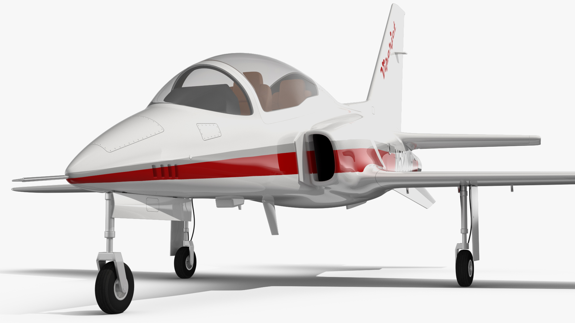 3D Private Jet ViperJet Rigged for Maya