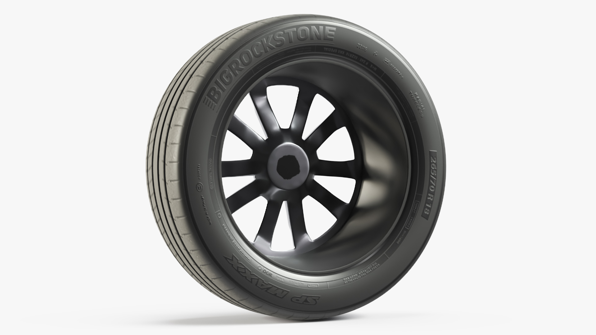3D 2025 Honda CR-V Wheel Gray