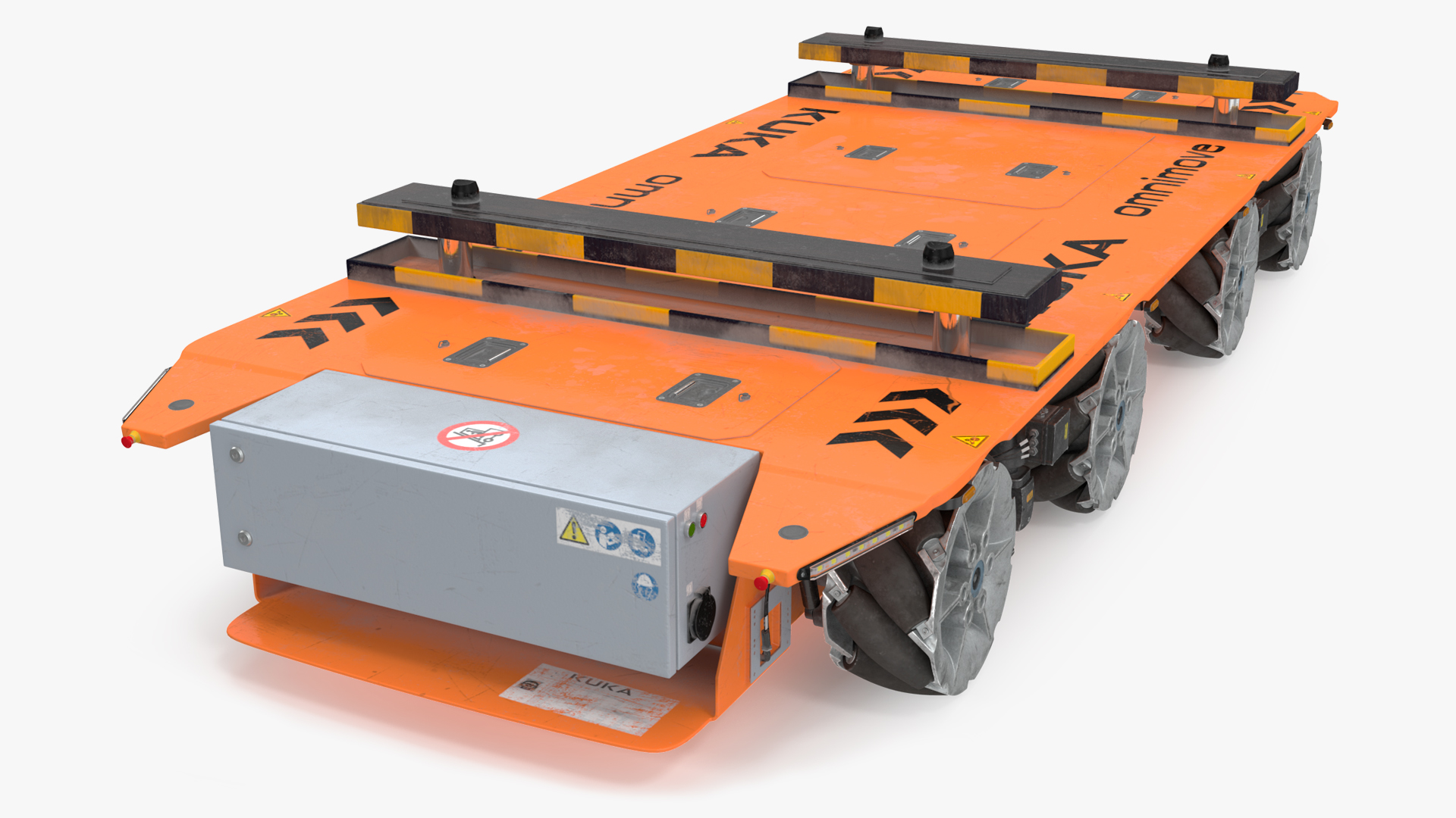 3D Dirty Orange Omnimove KUKA