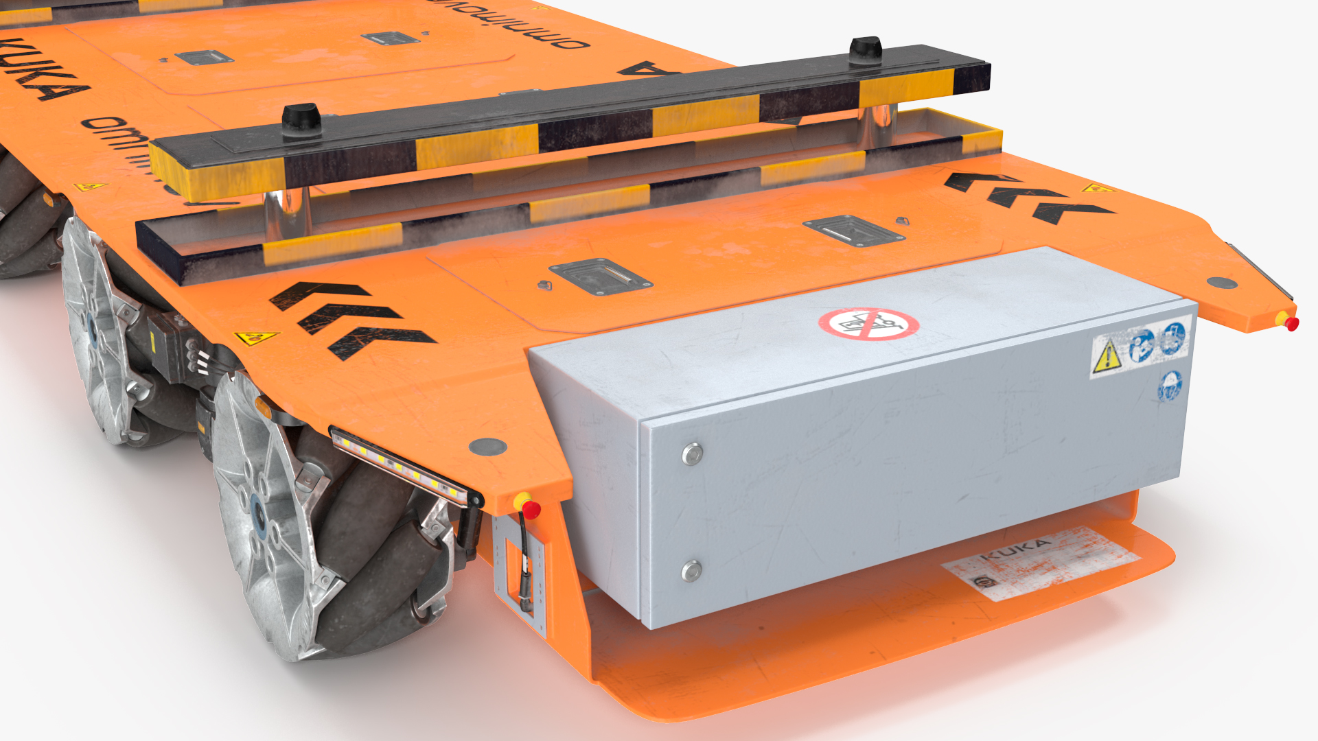 3D Dirty Orange Omnimove KUKA