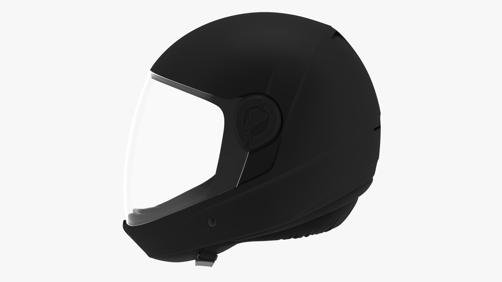 Skydiving Helmet Black 3D