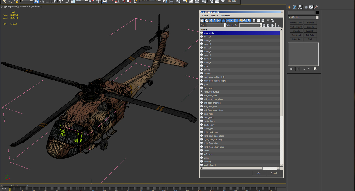 3D model Sikorsky UH 60 Black Hawk Military Israel Utility Helicopter