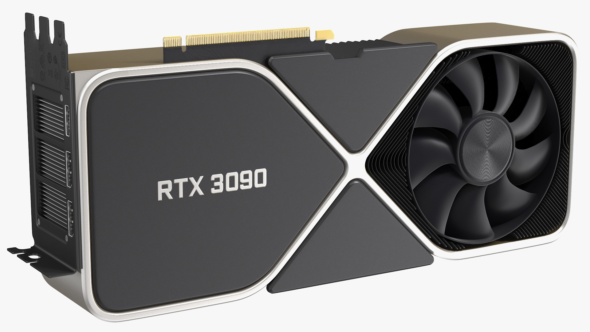 3D model Nvidia GeForce RTX 3090 Founders Edition