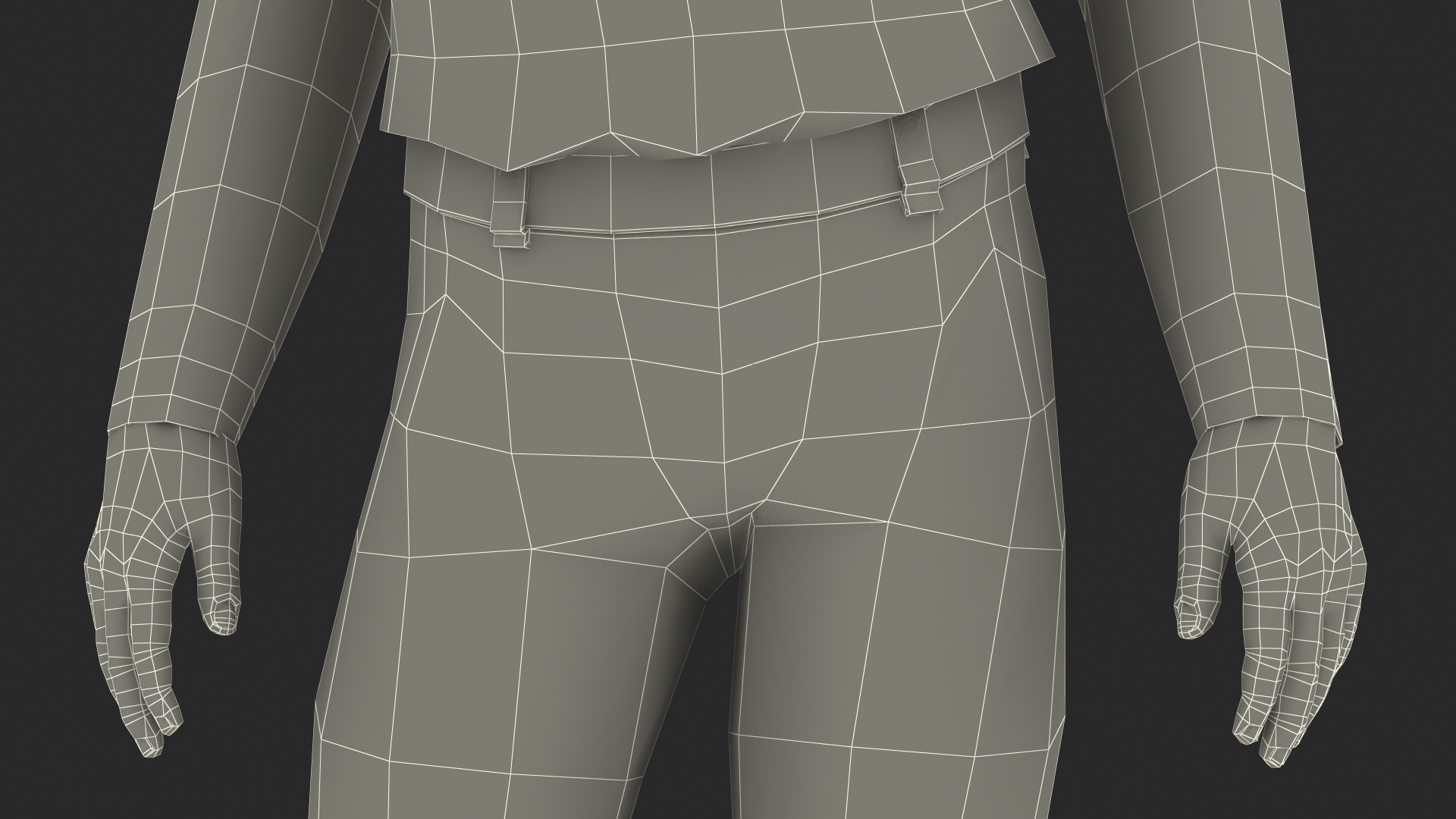 3D Black Child Boy Street Style model