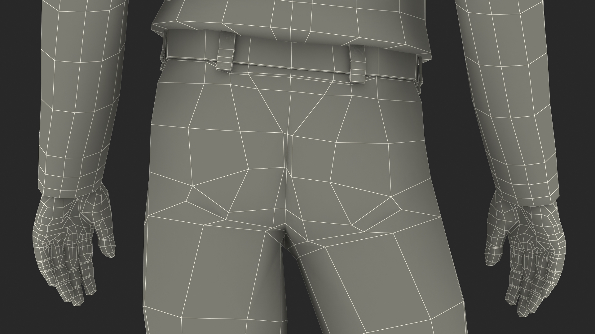 3D Black Child Boy Street Style model