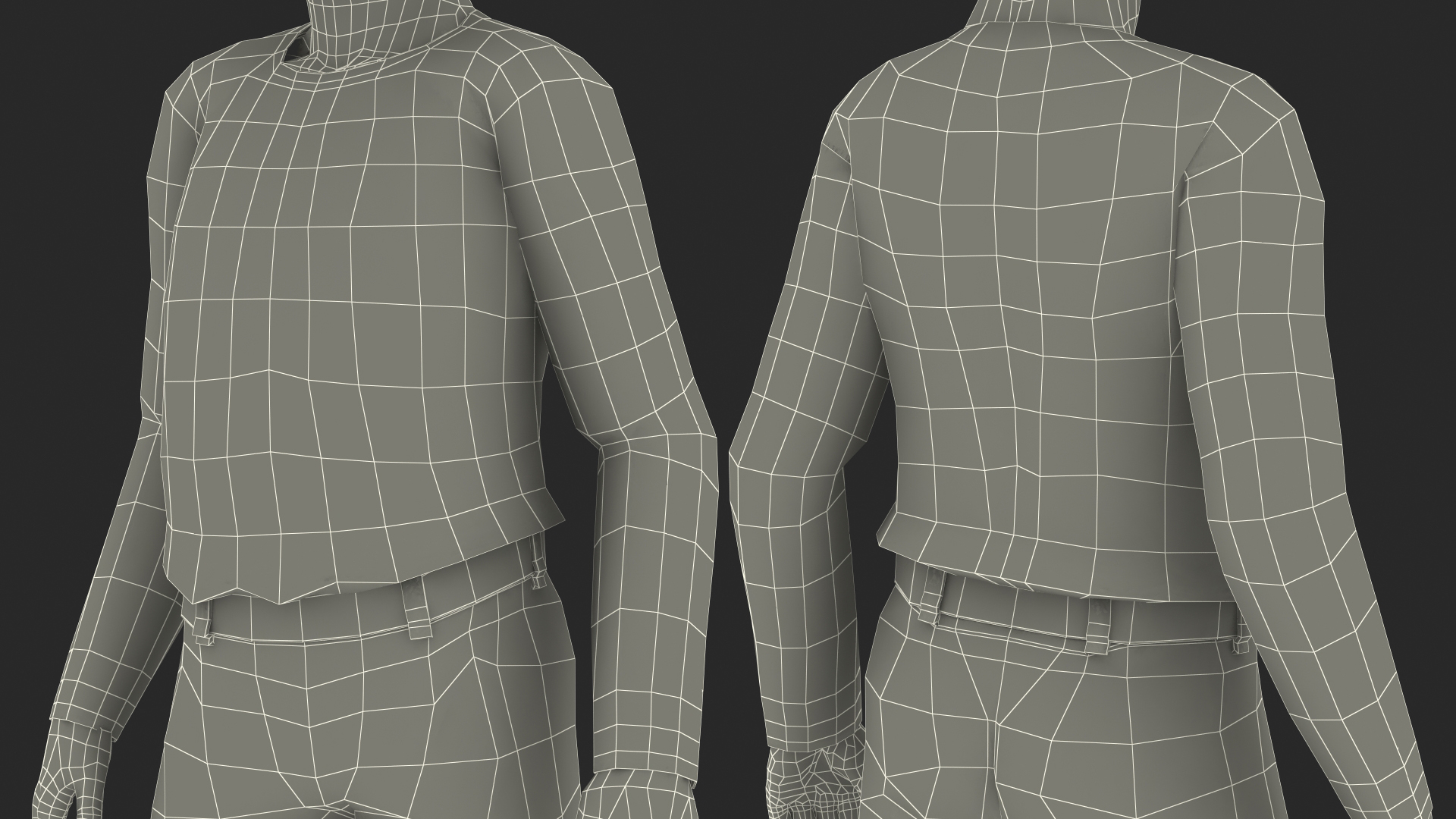 3D Black Child Boy Street Style model