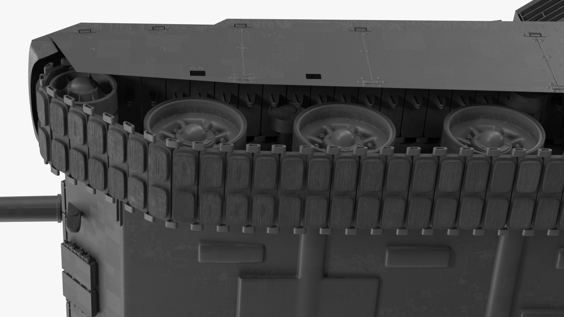 Chinese Tank for City Battlefield Rigged for Maya 3D model