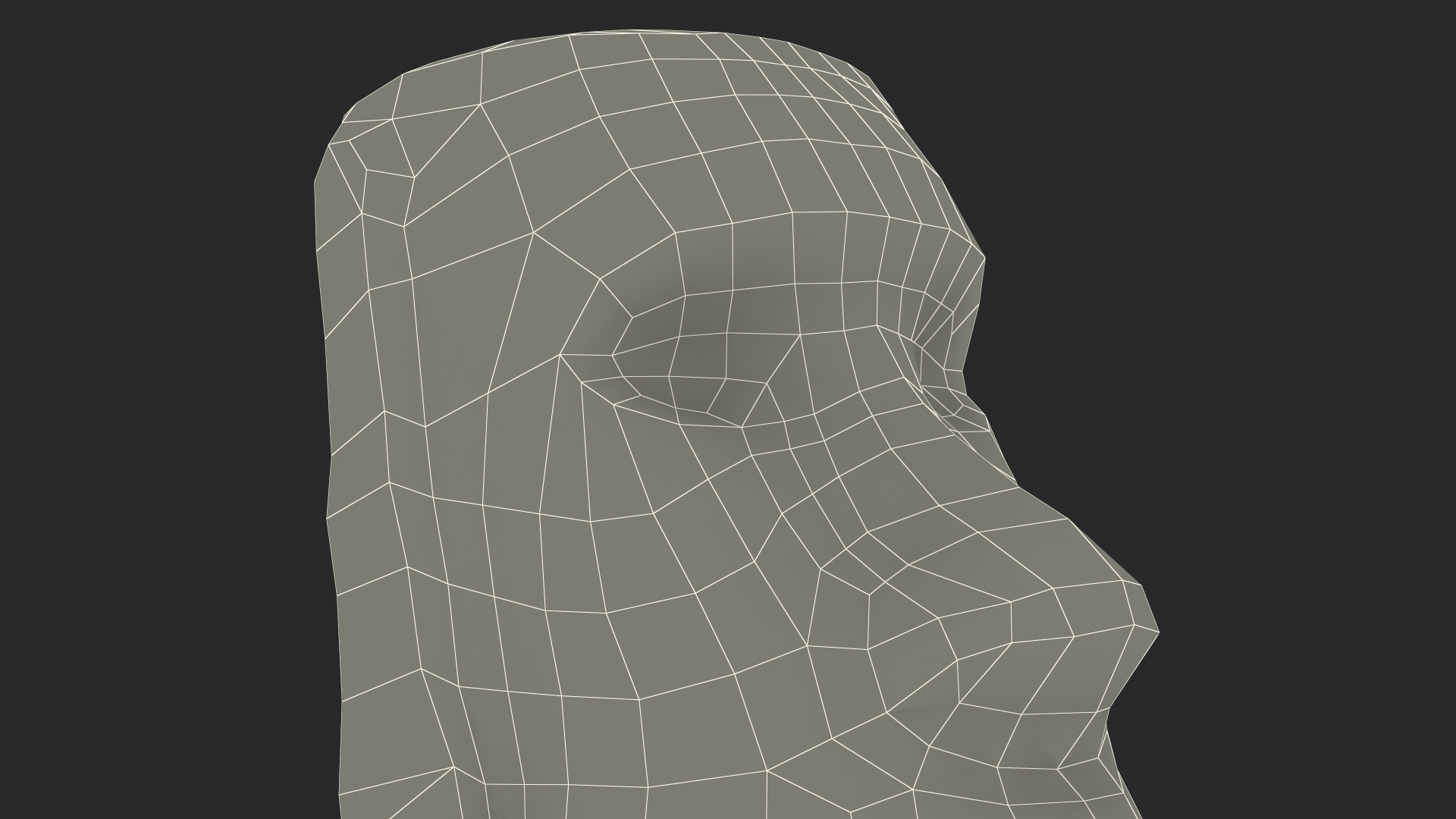 3D model Easter Island Rock Moai Statue