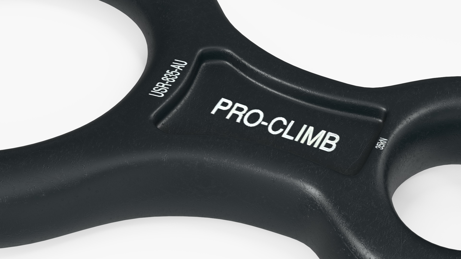 3D Figure of Eight Descender Pro-Climb Black