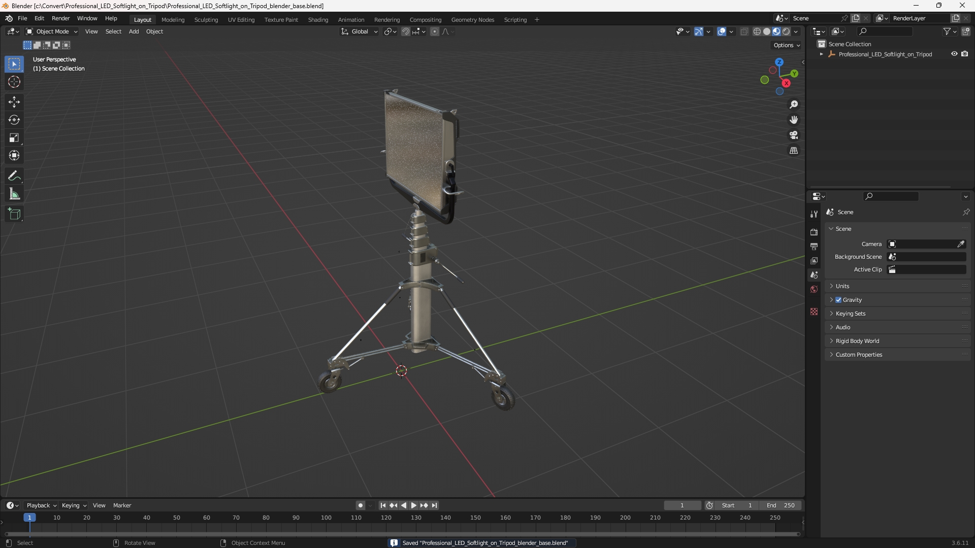 Professional LED Softlight on Tripod - view 10