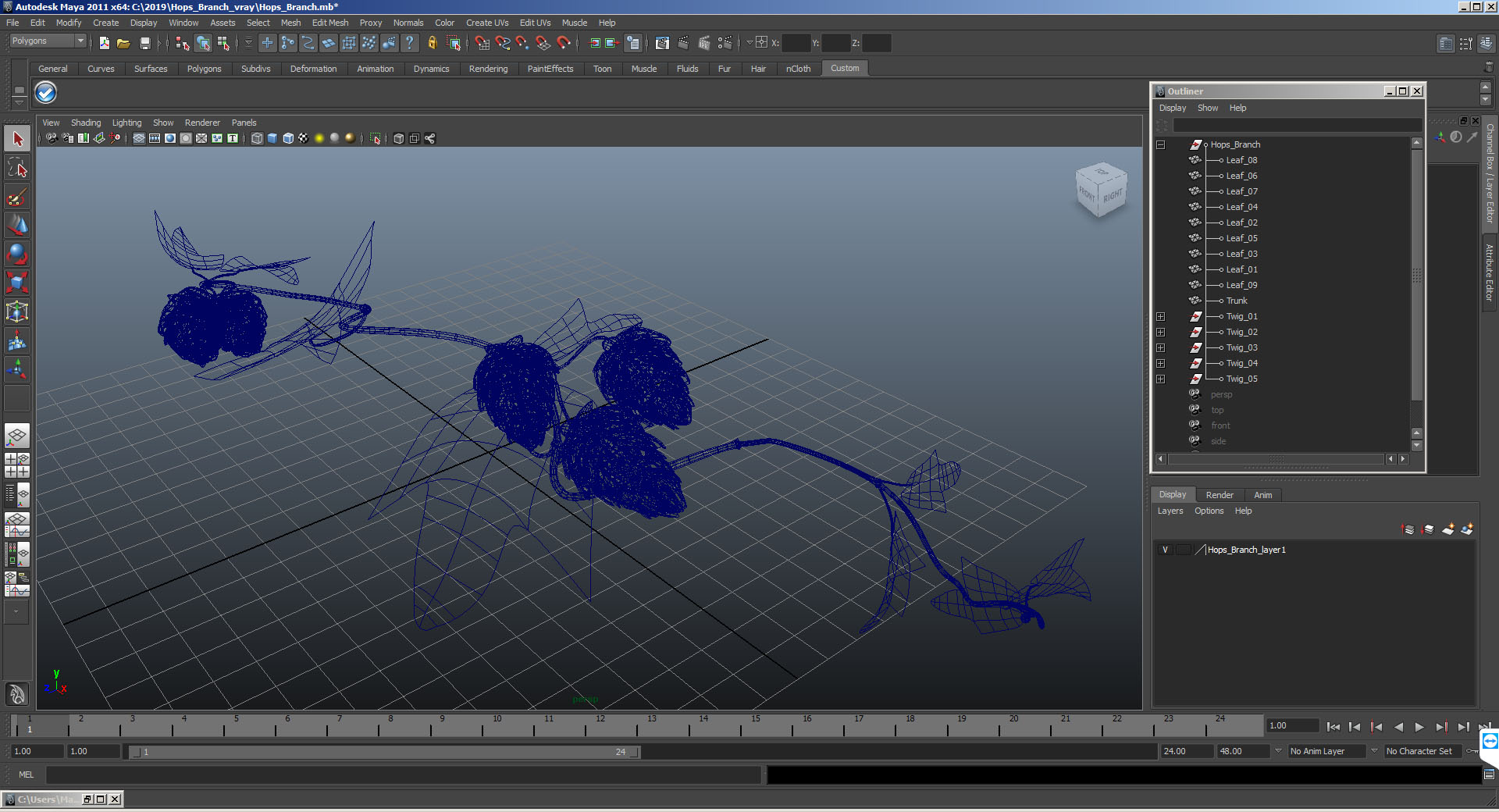 3D Hops Branch