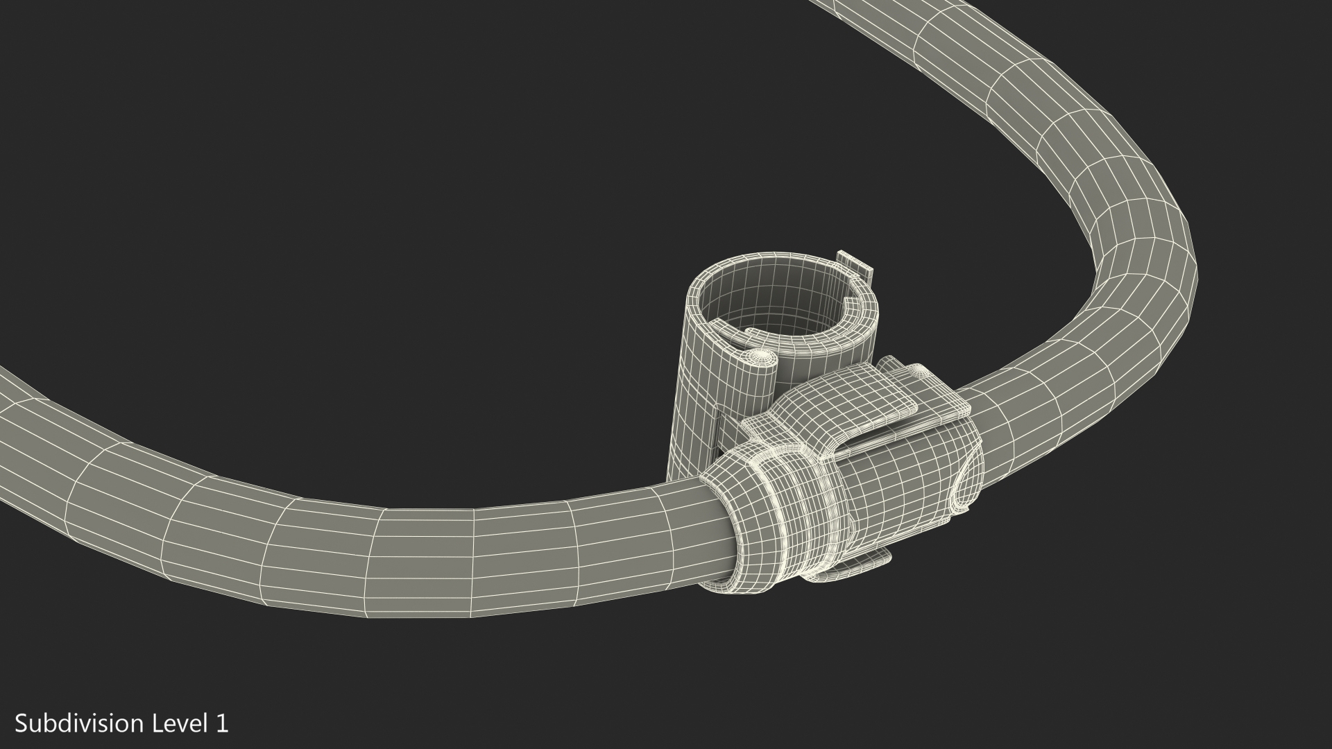 3D Windsurf Boom model
