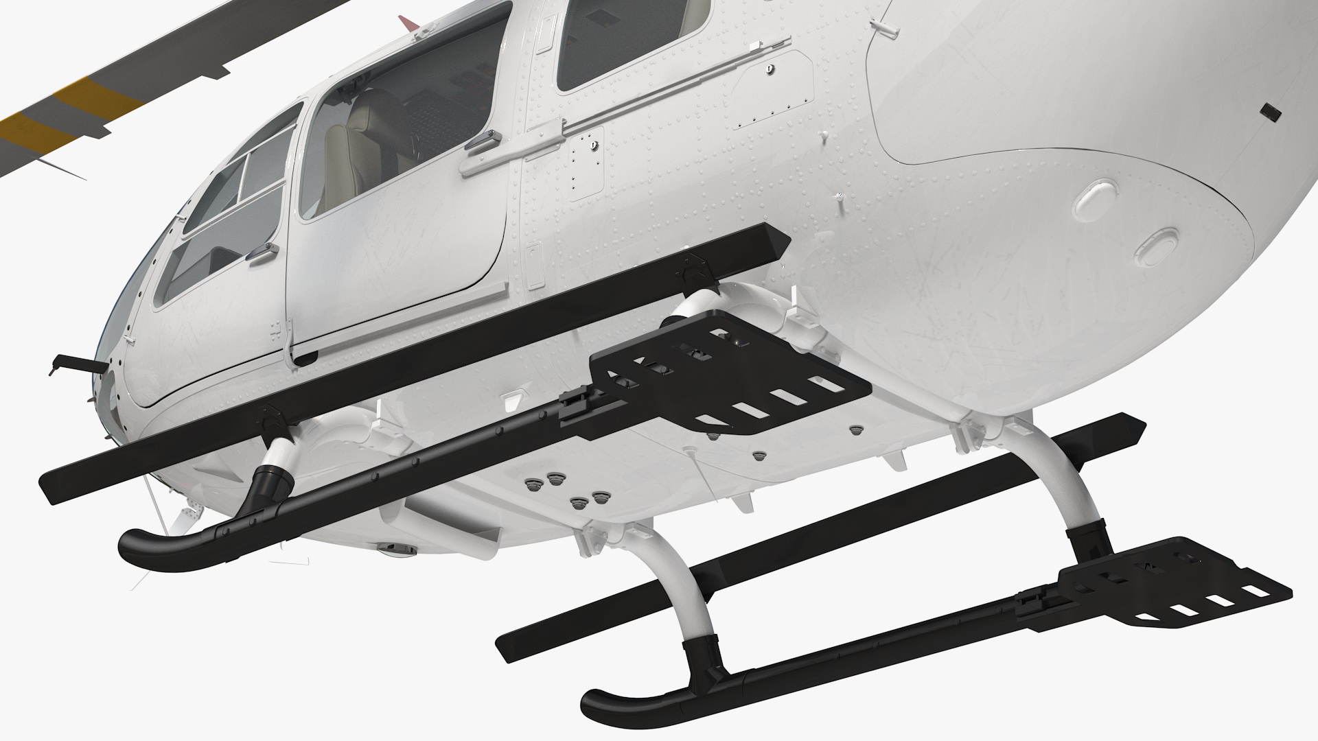 3D Twin Engine Light Utility Helicopter Rigged model