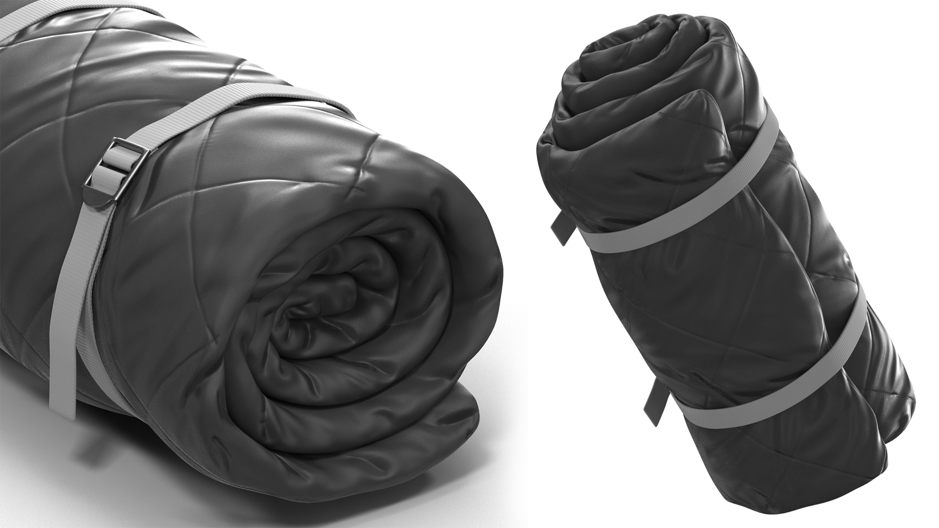 3D Rolled Sleeping Bag with Straps