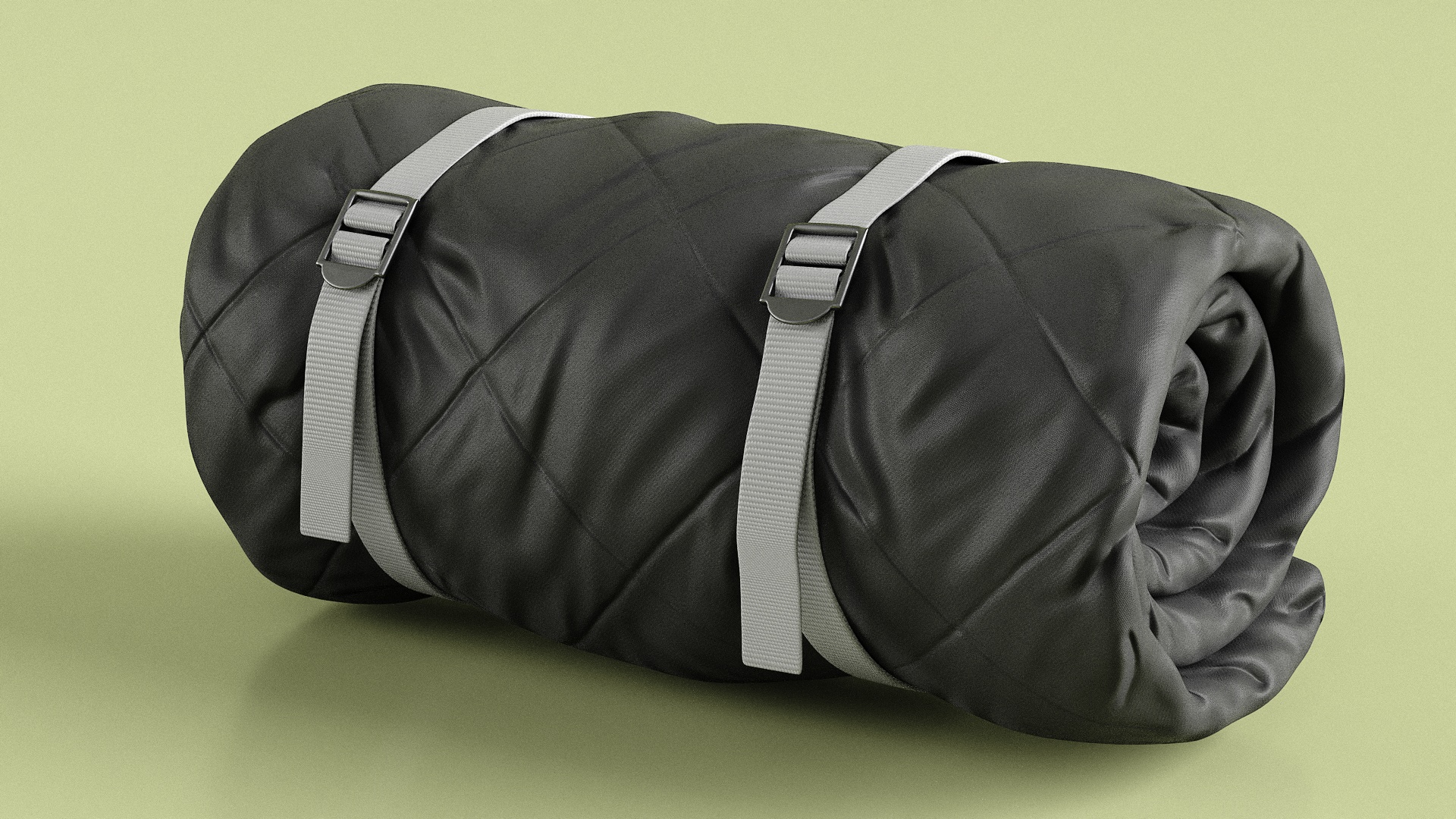 3D Rolled Sleeping Bag with Straps