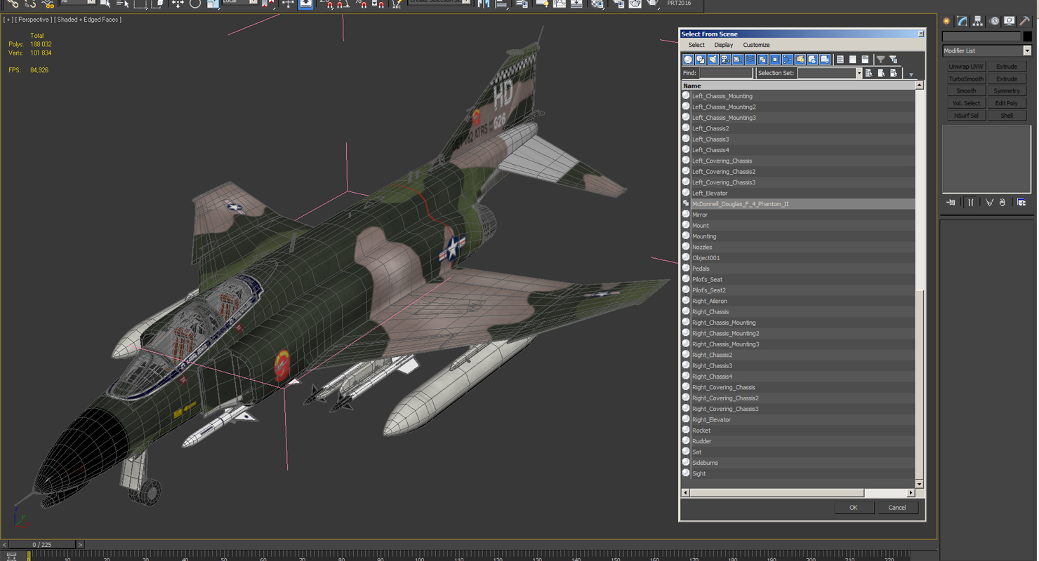 McDonnell Douglas F 4 Phantom II 3D