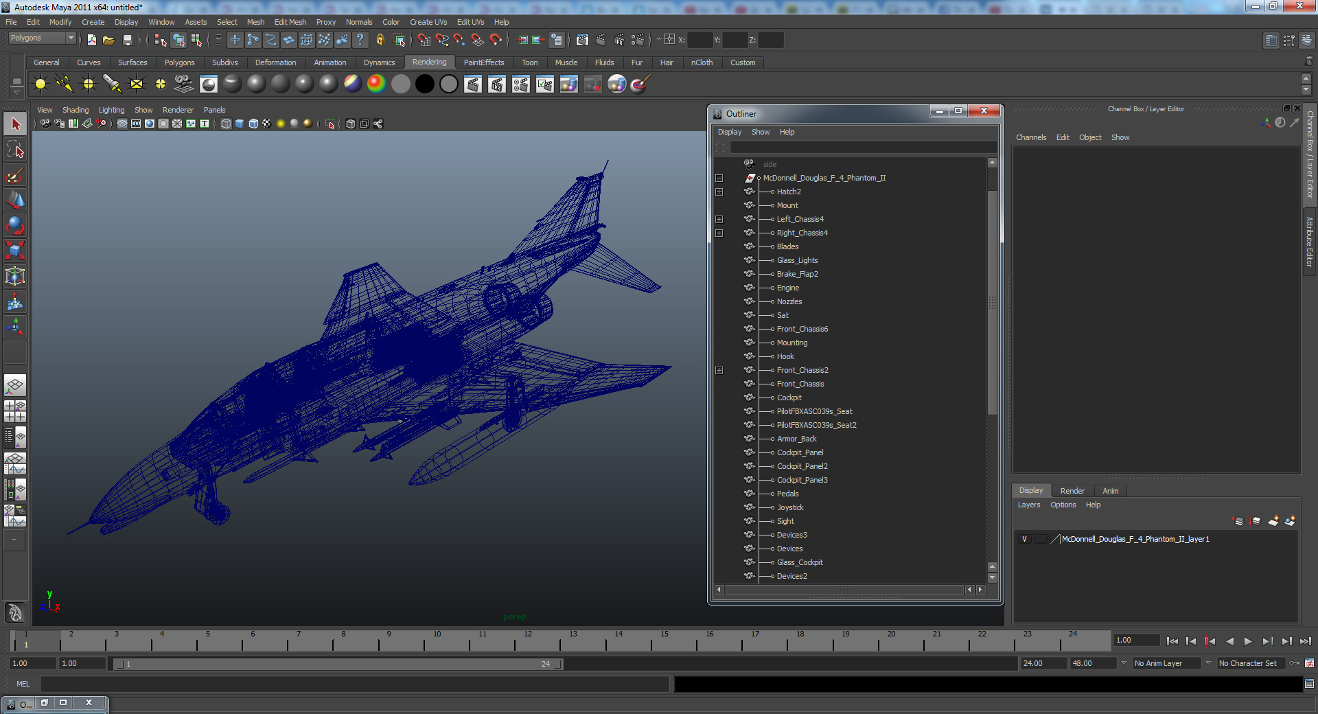 McDonnell Douglas F 4 Phantom II 3D