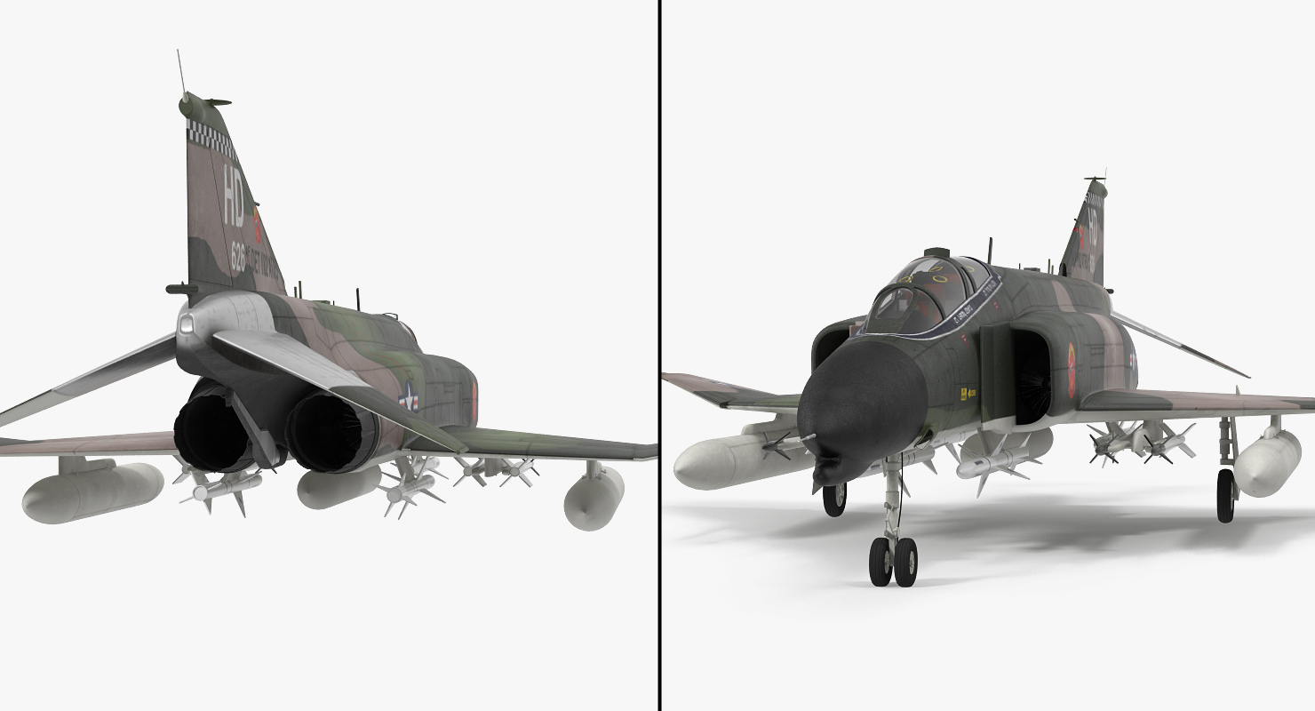 McDonnell Douglas F 4 Phantom II 3D