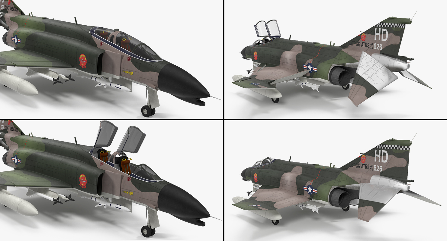 McDonnell Douglas F 4 Phantom II 3D