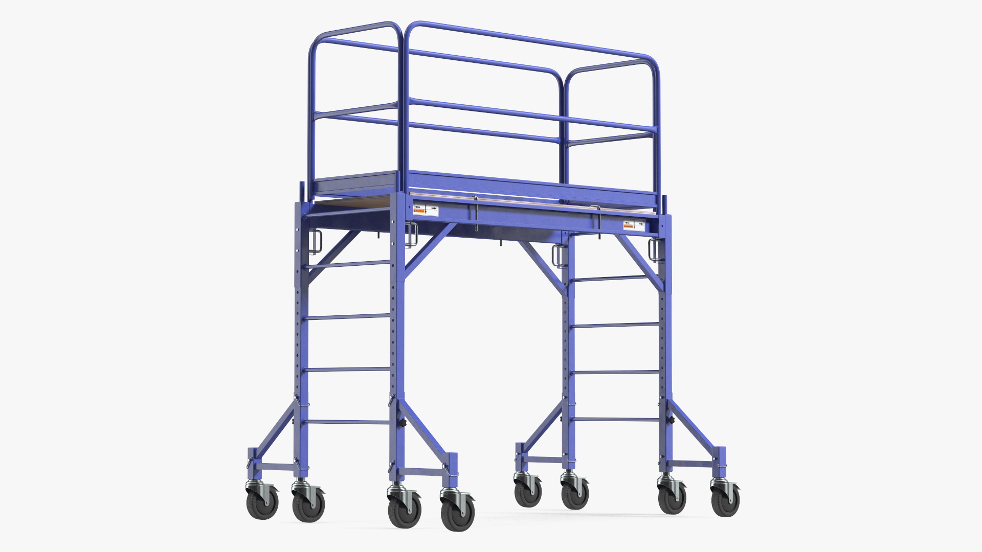 3D Rolling Scaffold Blue
