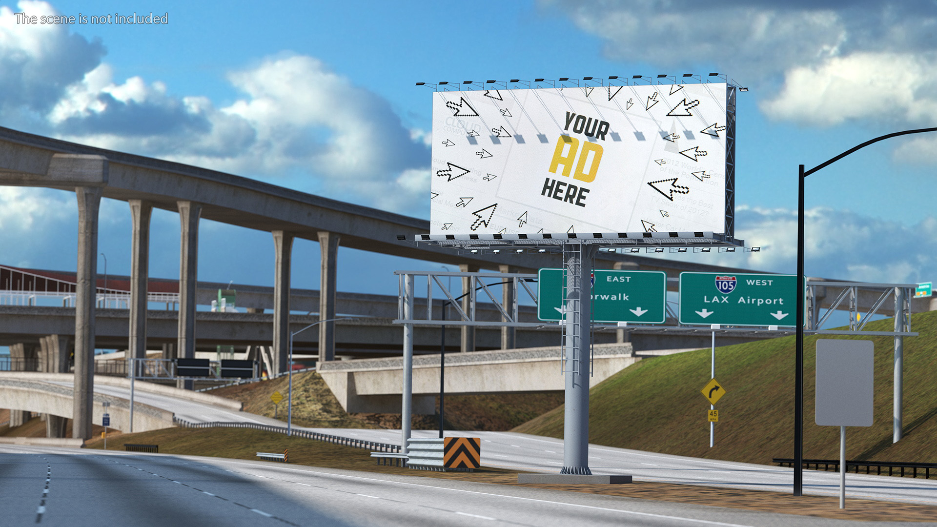 3D model Large Billboard