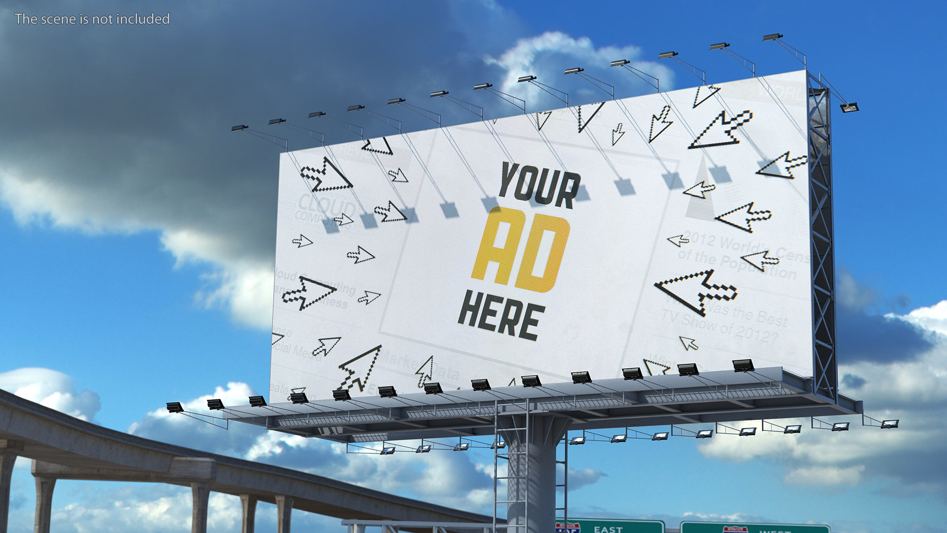 3D model Large Billboard
