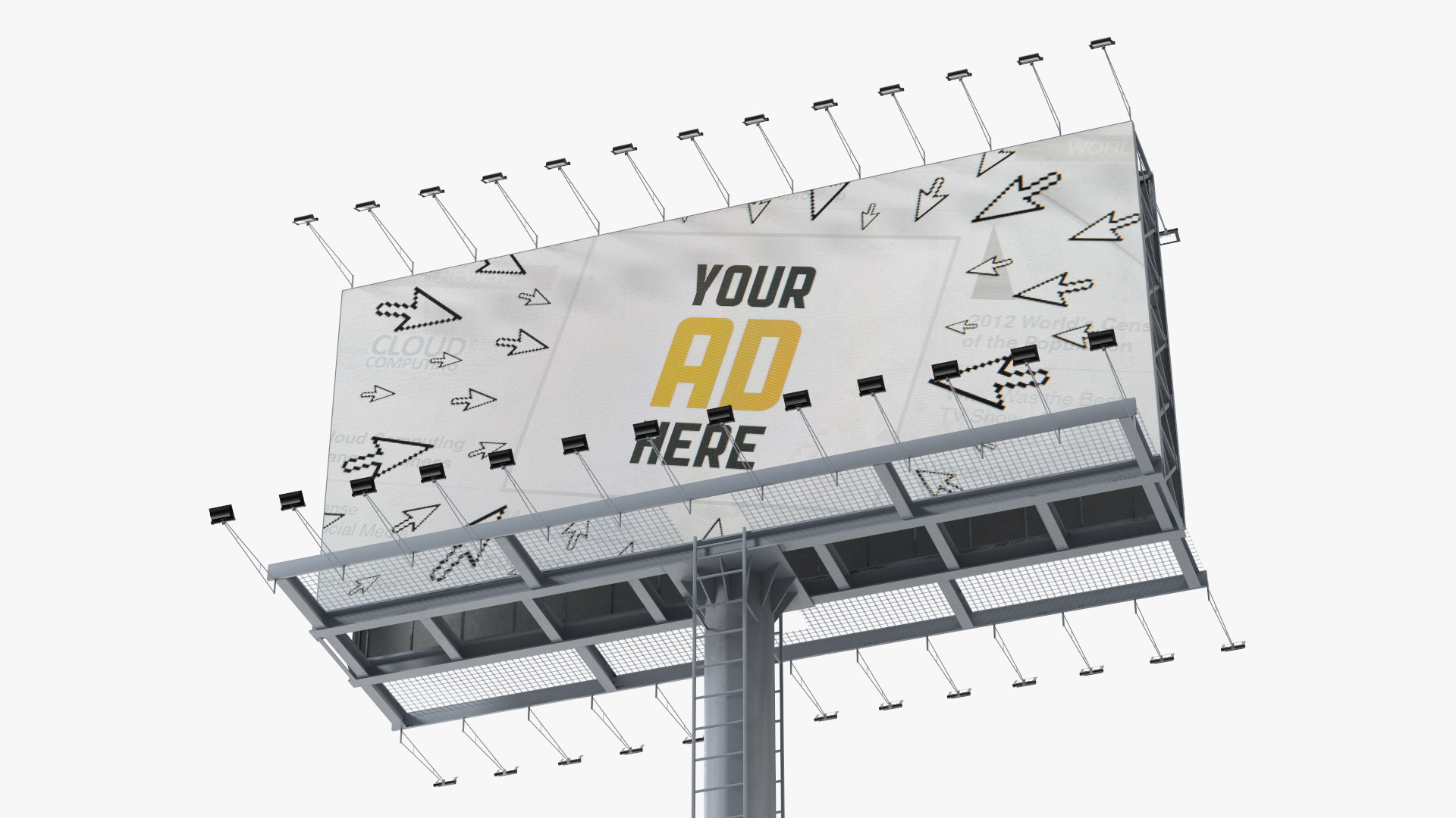 3D model Large Billboard