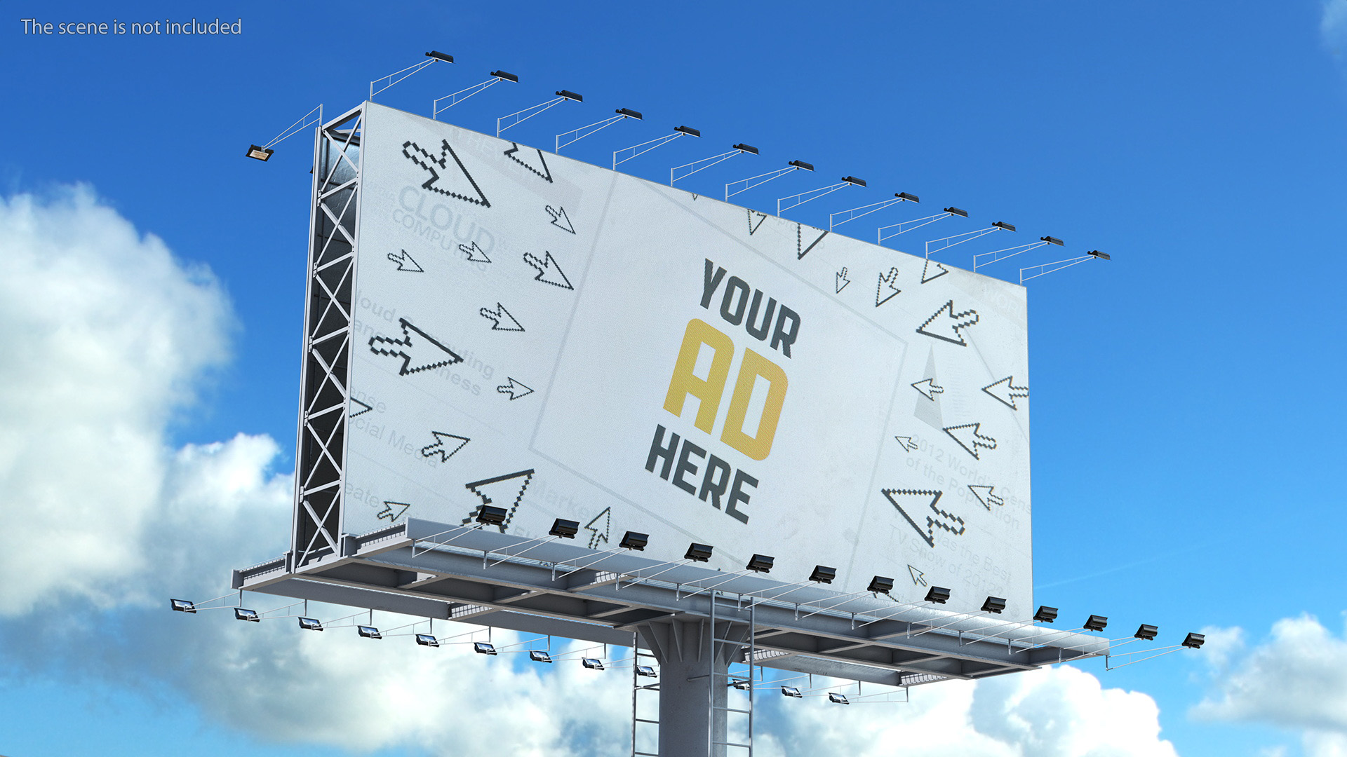 3D model Large Billboard