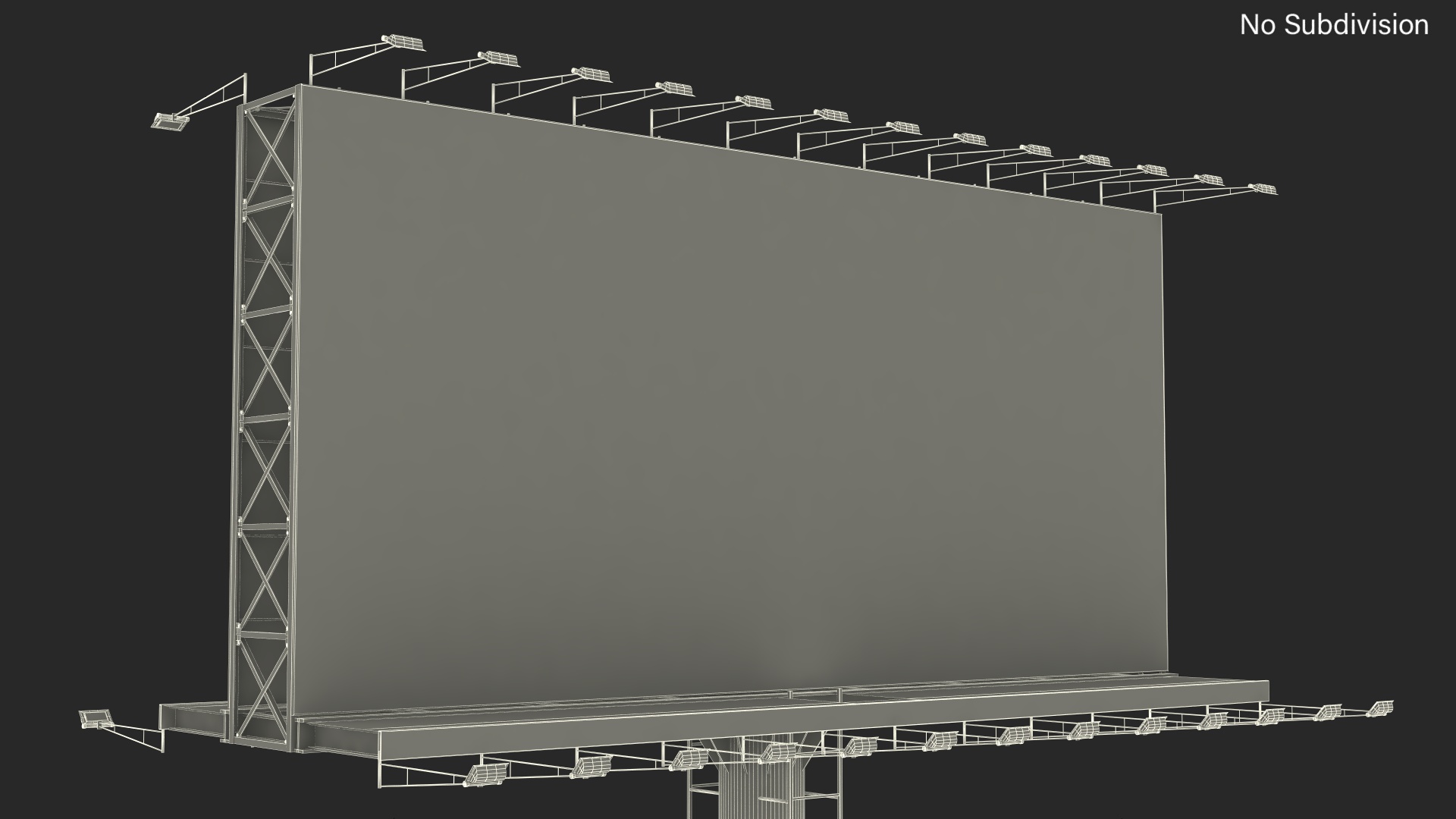 3D model Large Billboard