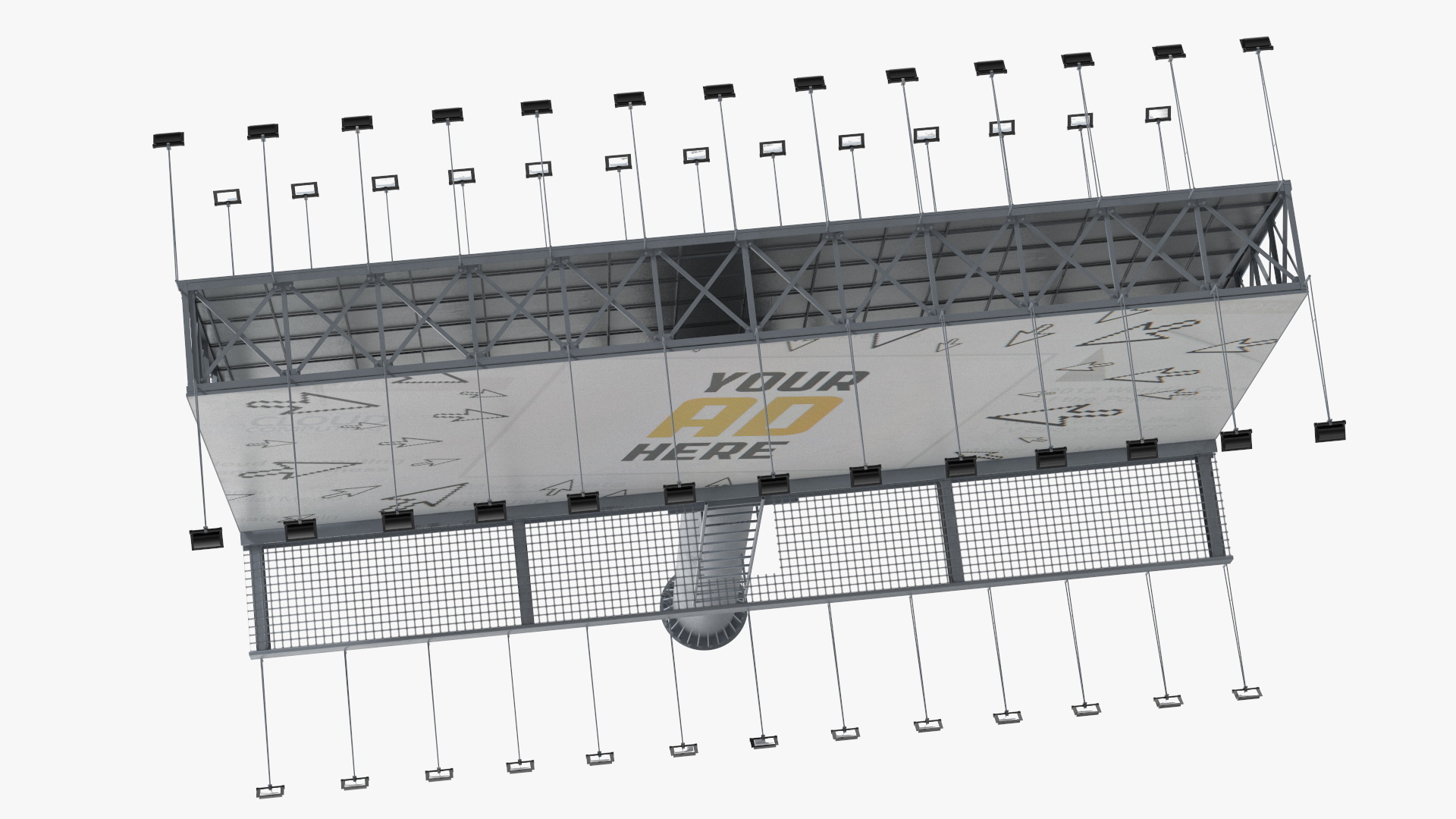 3D model Large Billboard