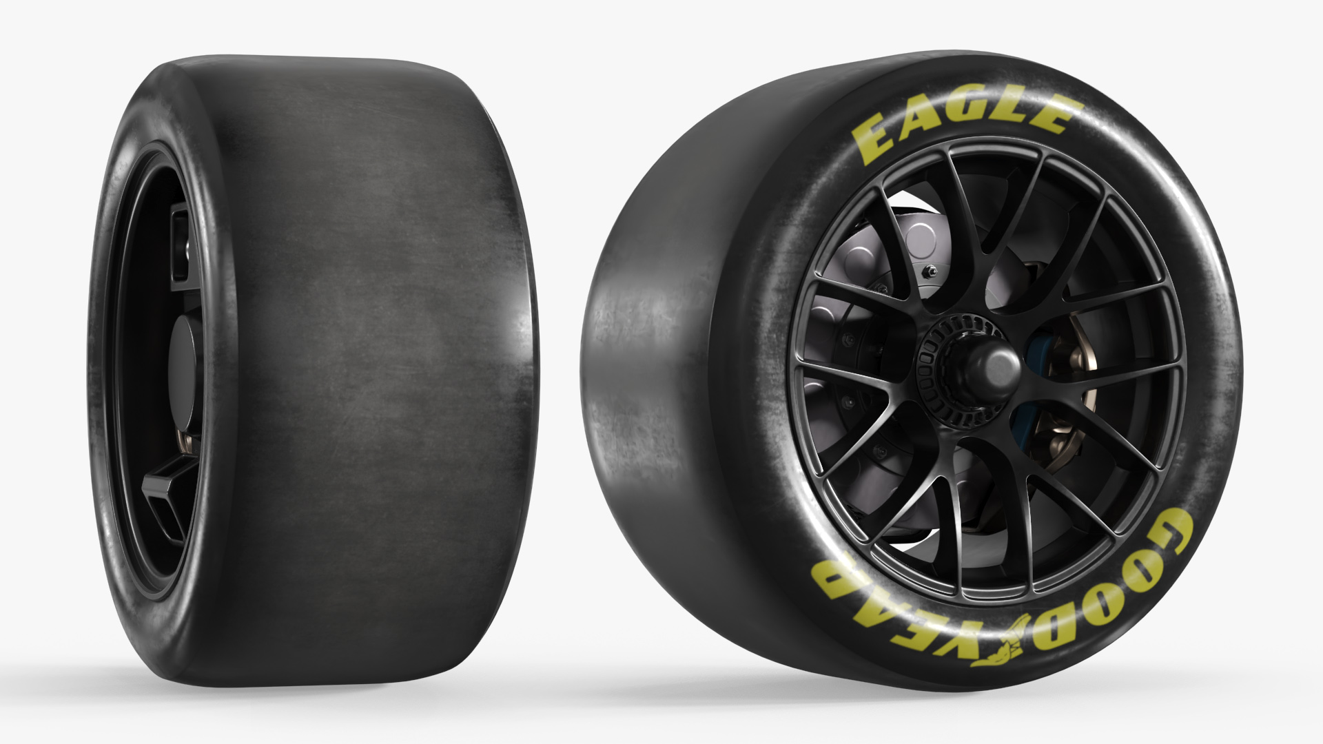 Nascar Cup Series Racing Car Tire Wheel - view 2