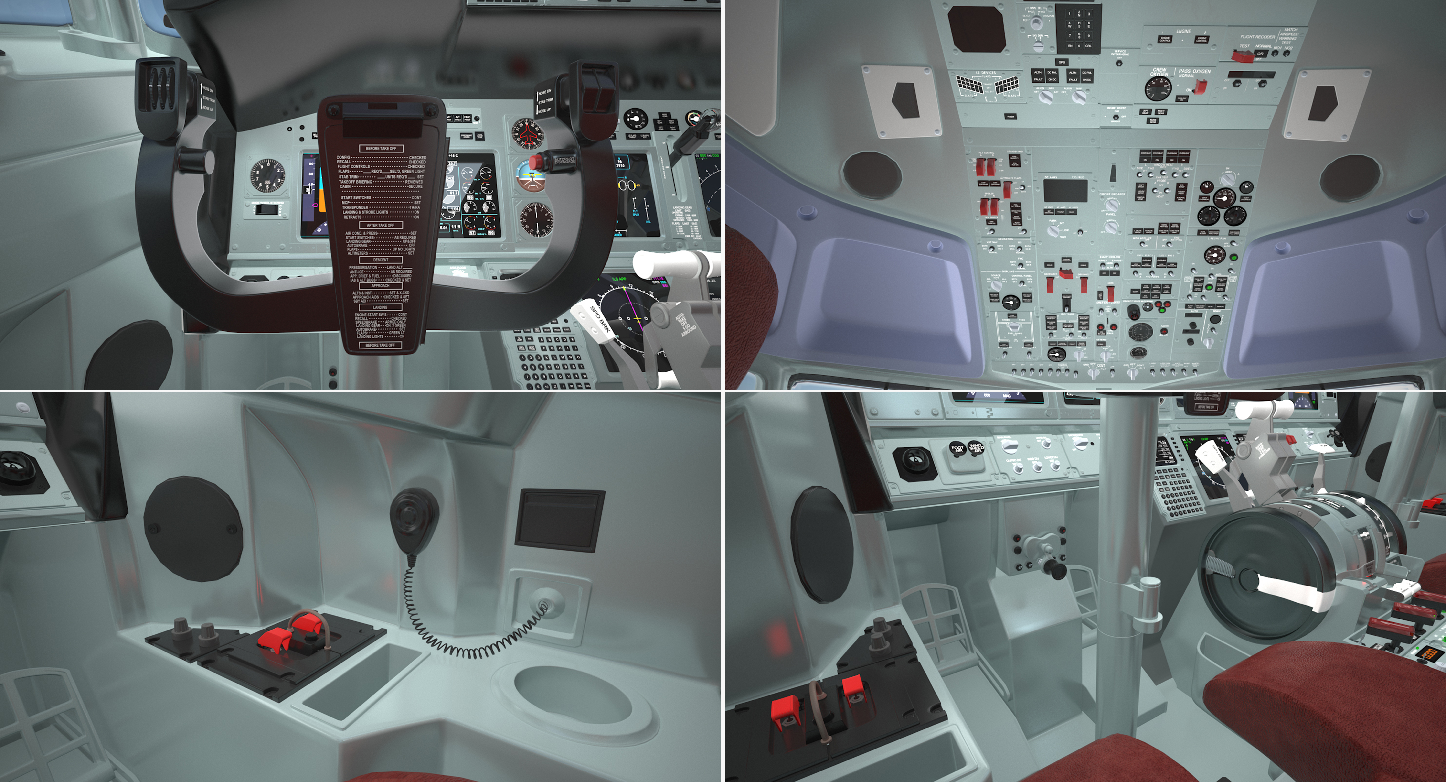 Boeing 737 900 with Interior Delta Air Lines 3D model