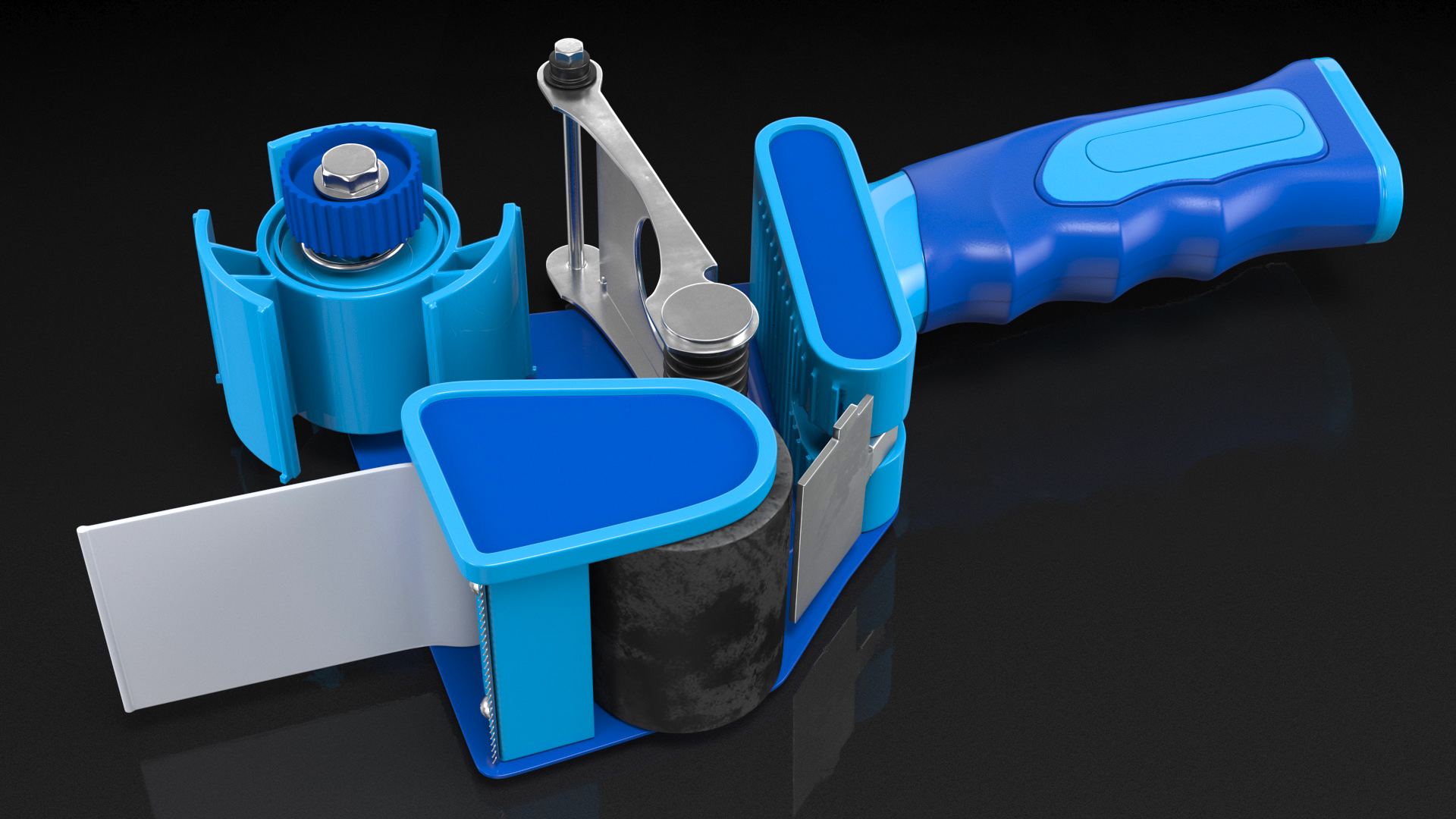 3D model Packaging Tape Dispenser Empty