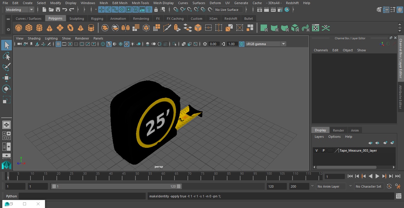 Tape Measure 3D