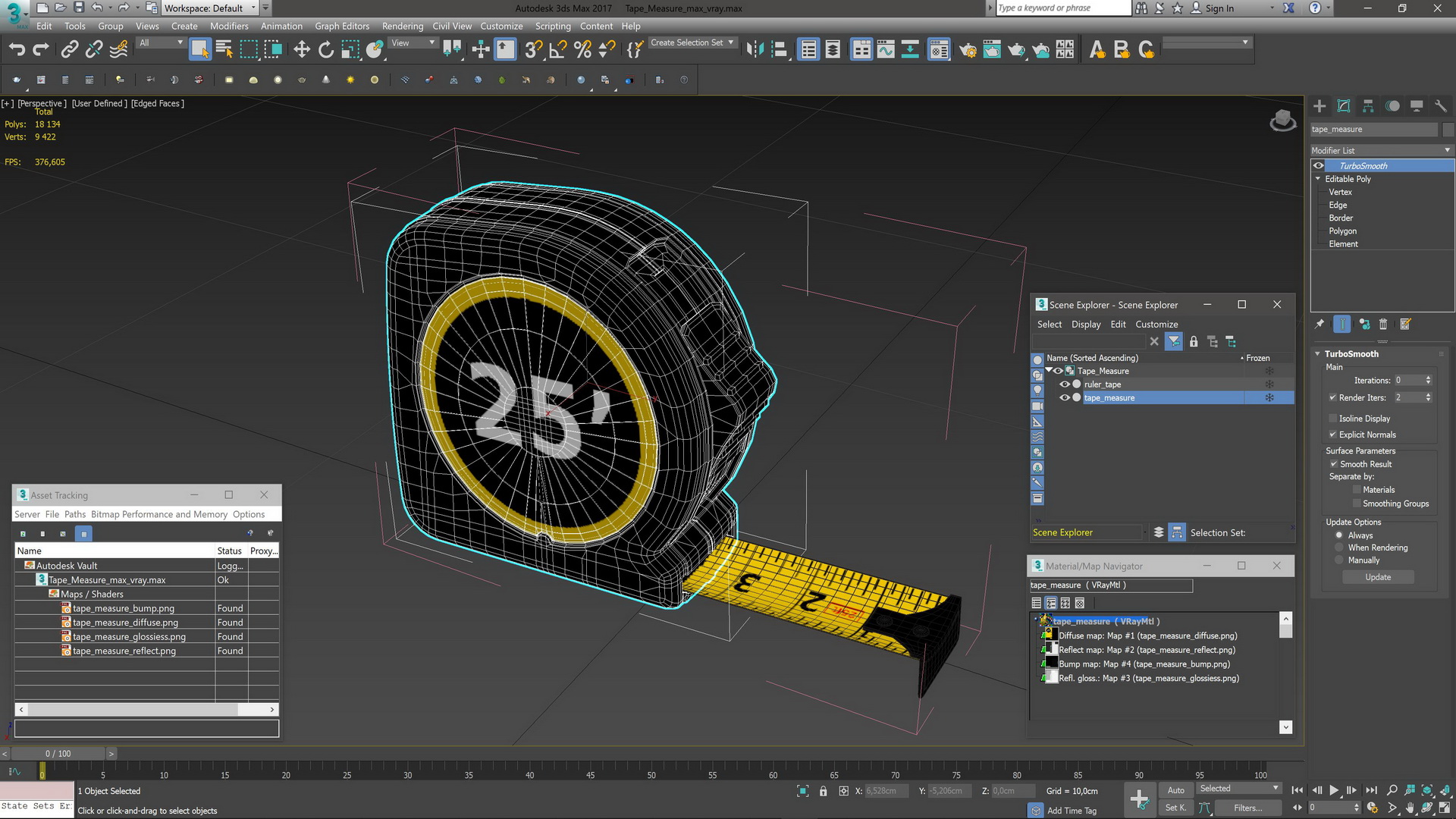 Tape Measure 3D