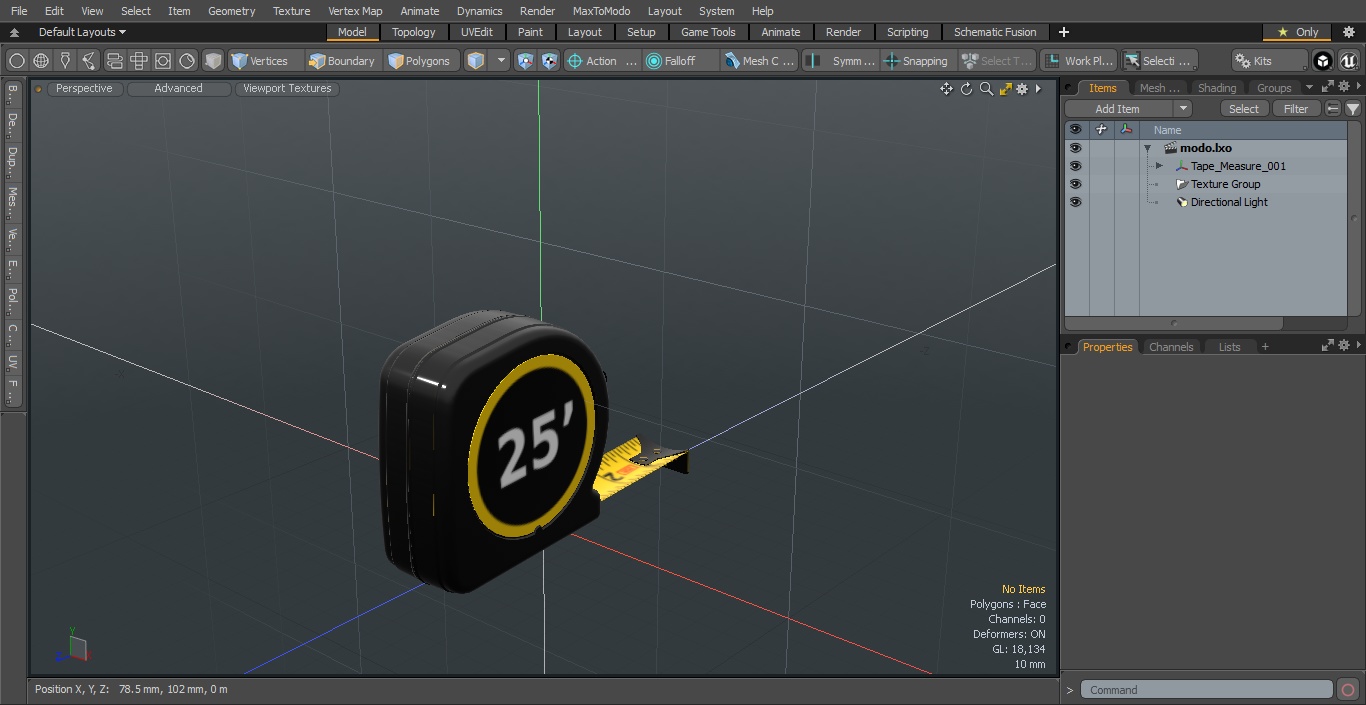 Tape Measure 3D