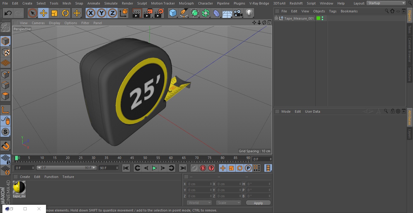 Tape Measure 3D