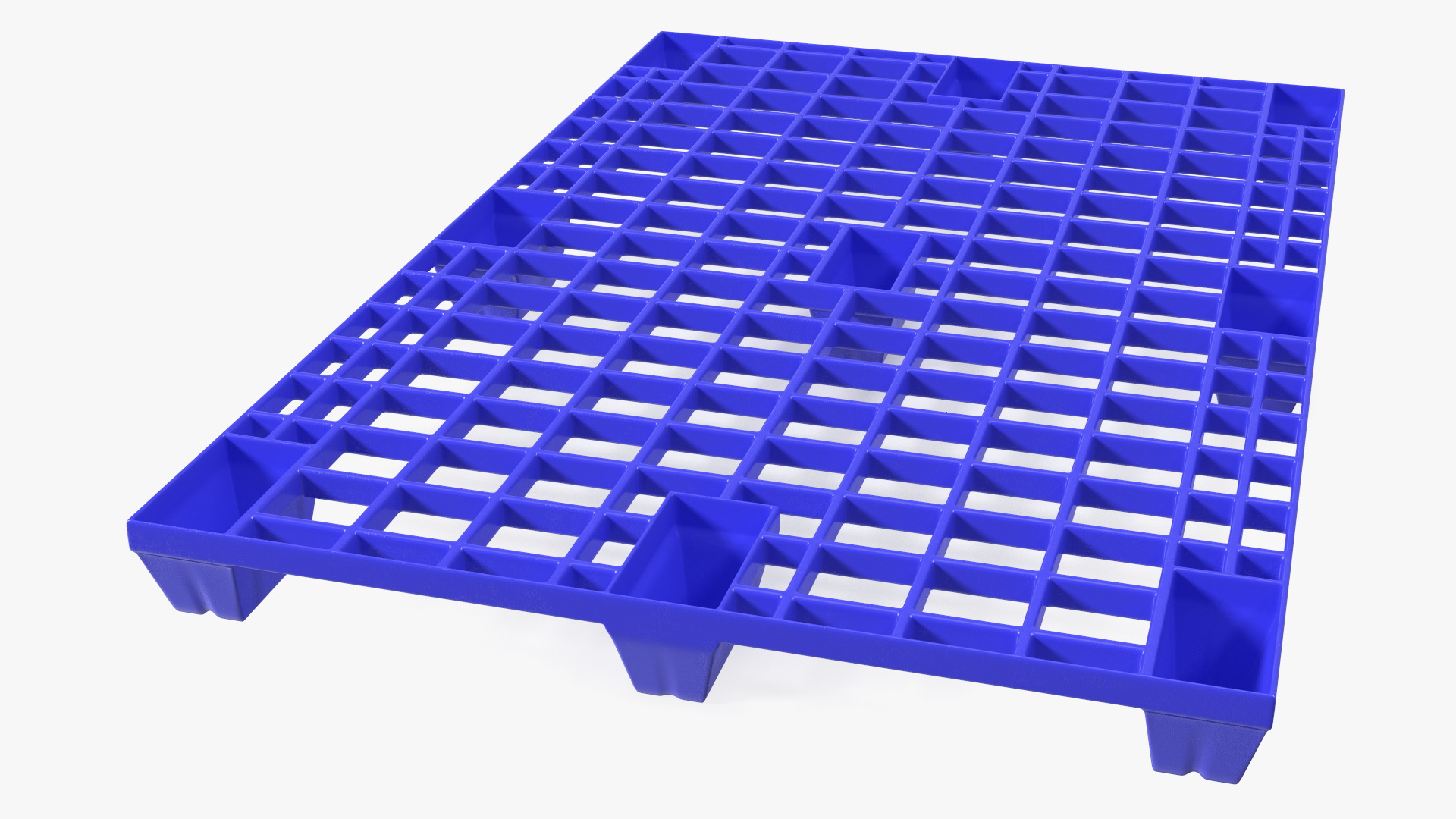 Floor Stacking Plastic Pallet 3D model