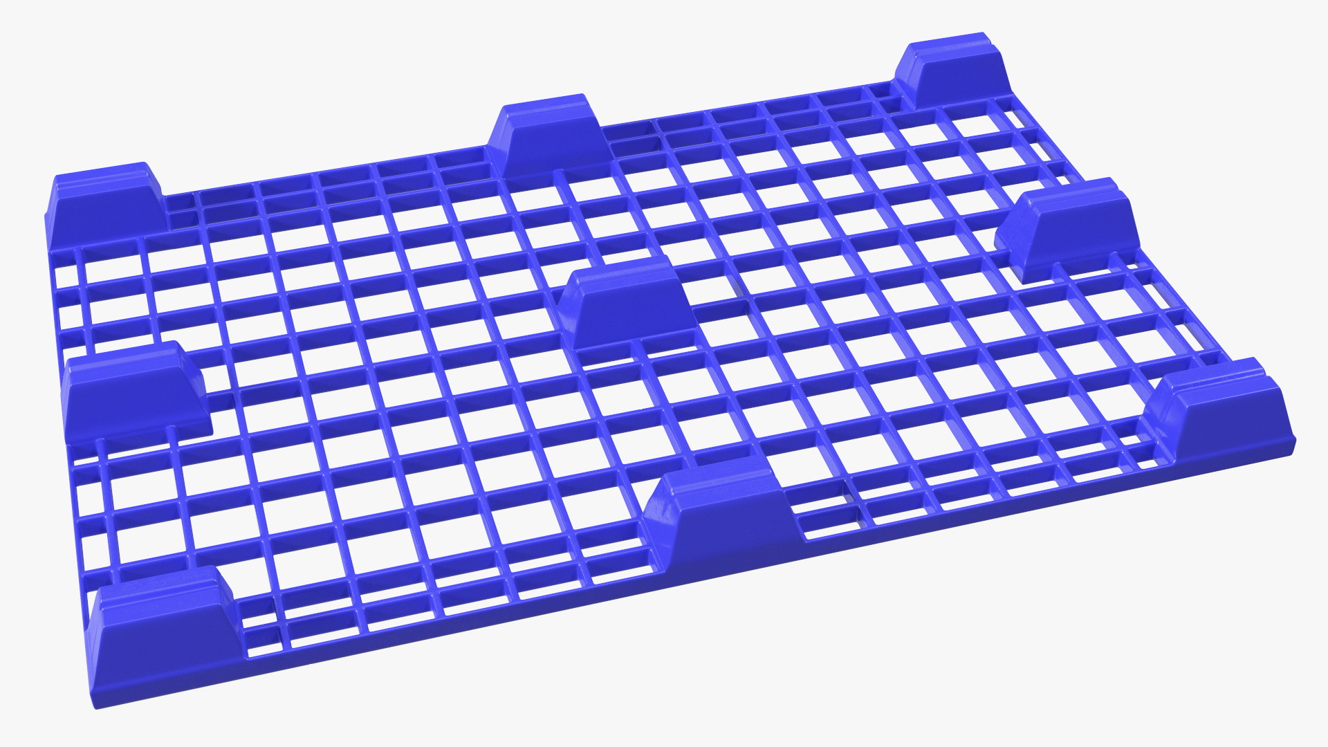 Floor Stacking Plastic Pallet 3D model