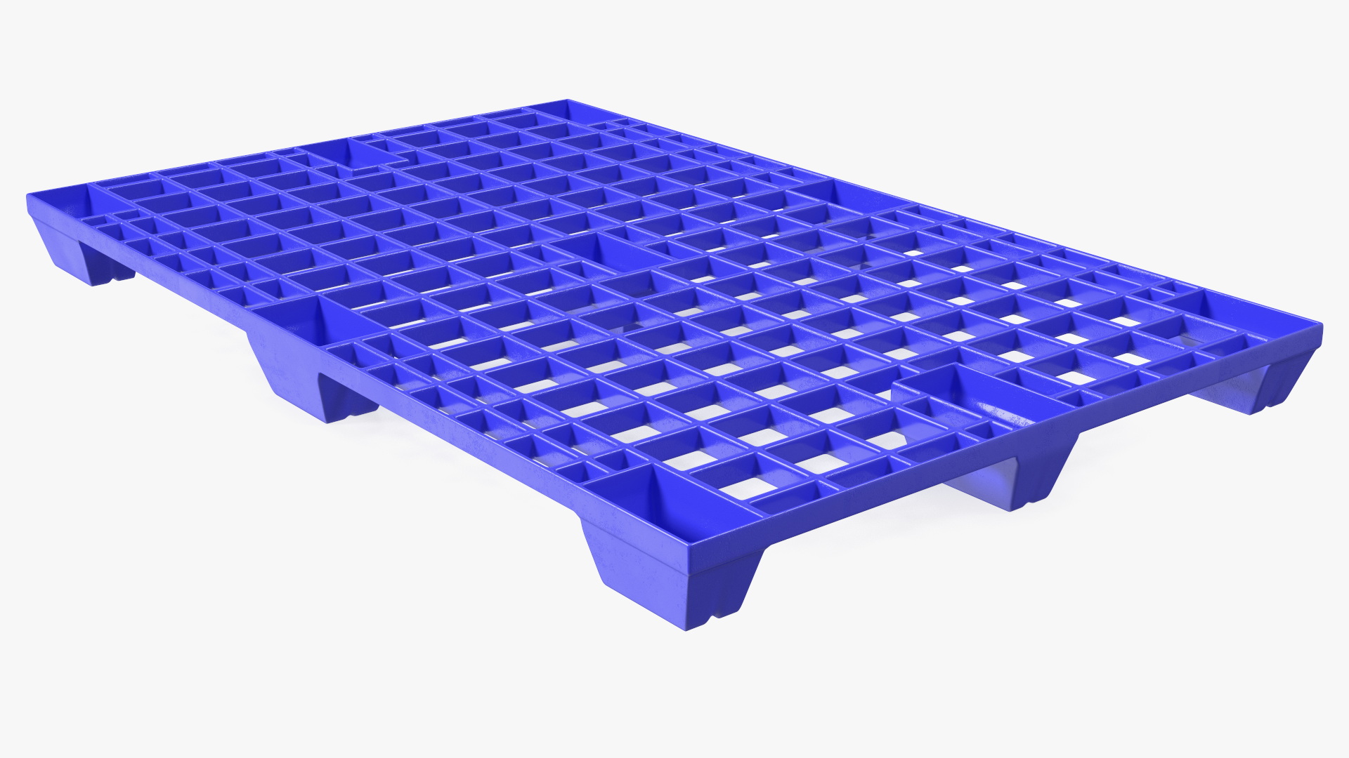 Floor Stacking Plastic Pallet 3D model