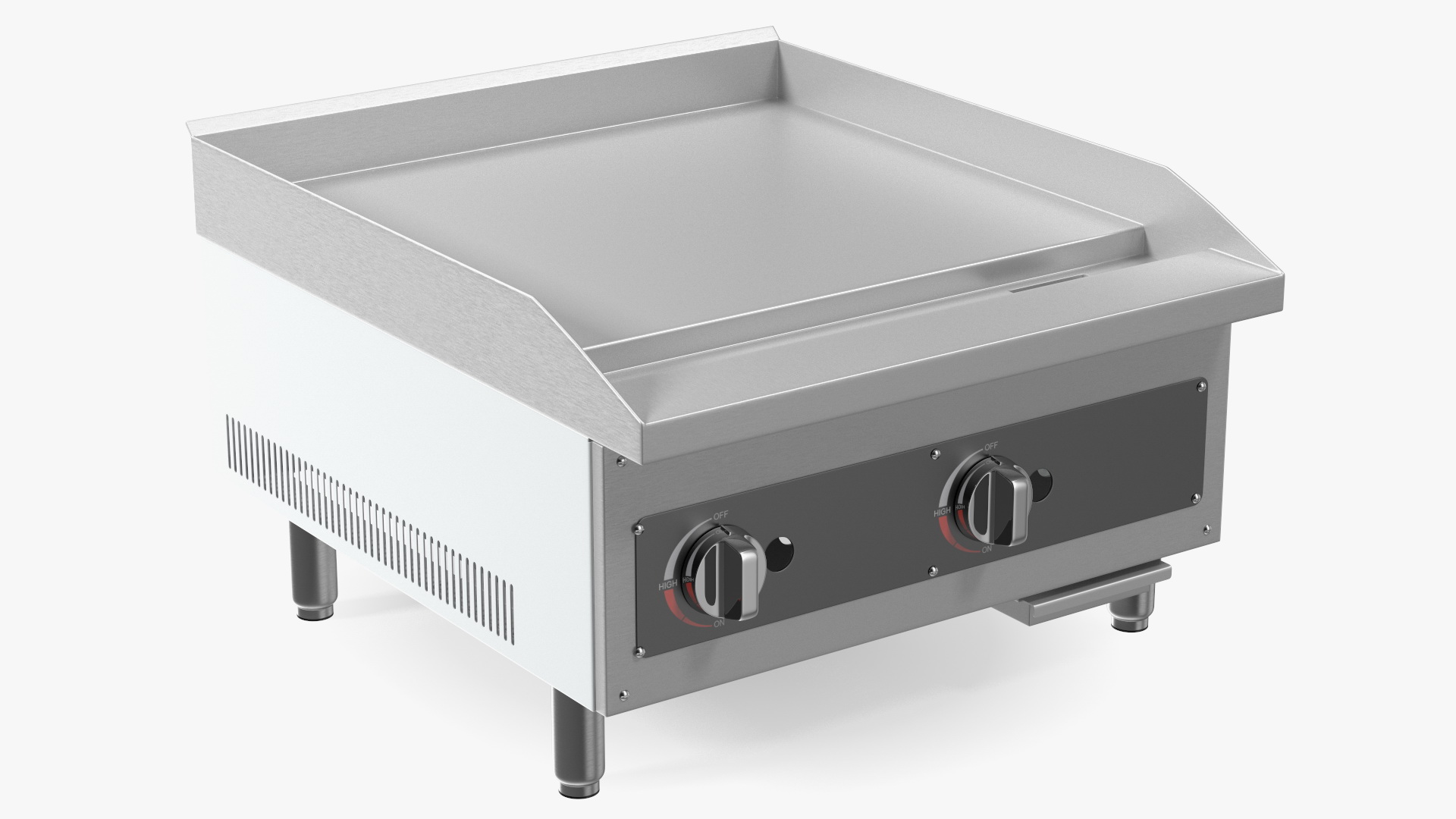 Gas Countertop Griddle 3D